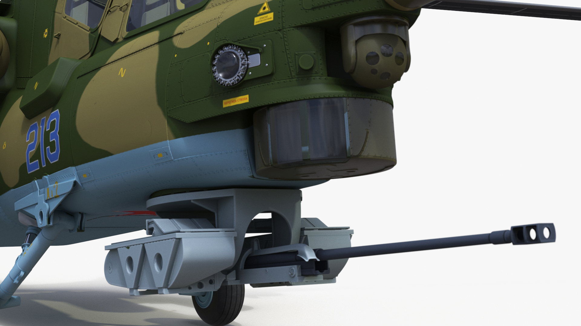 3D Combat Helicopter Mi-28 model