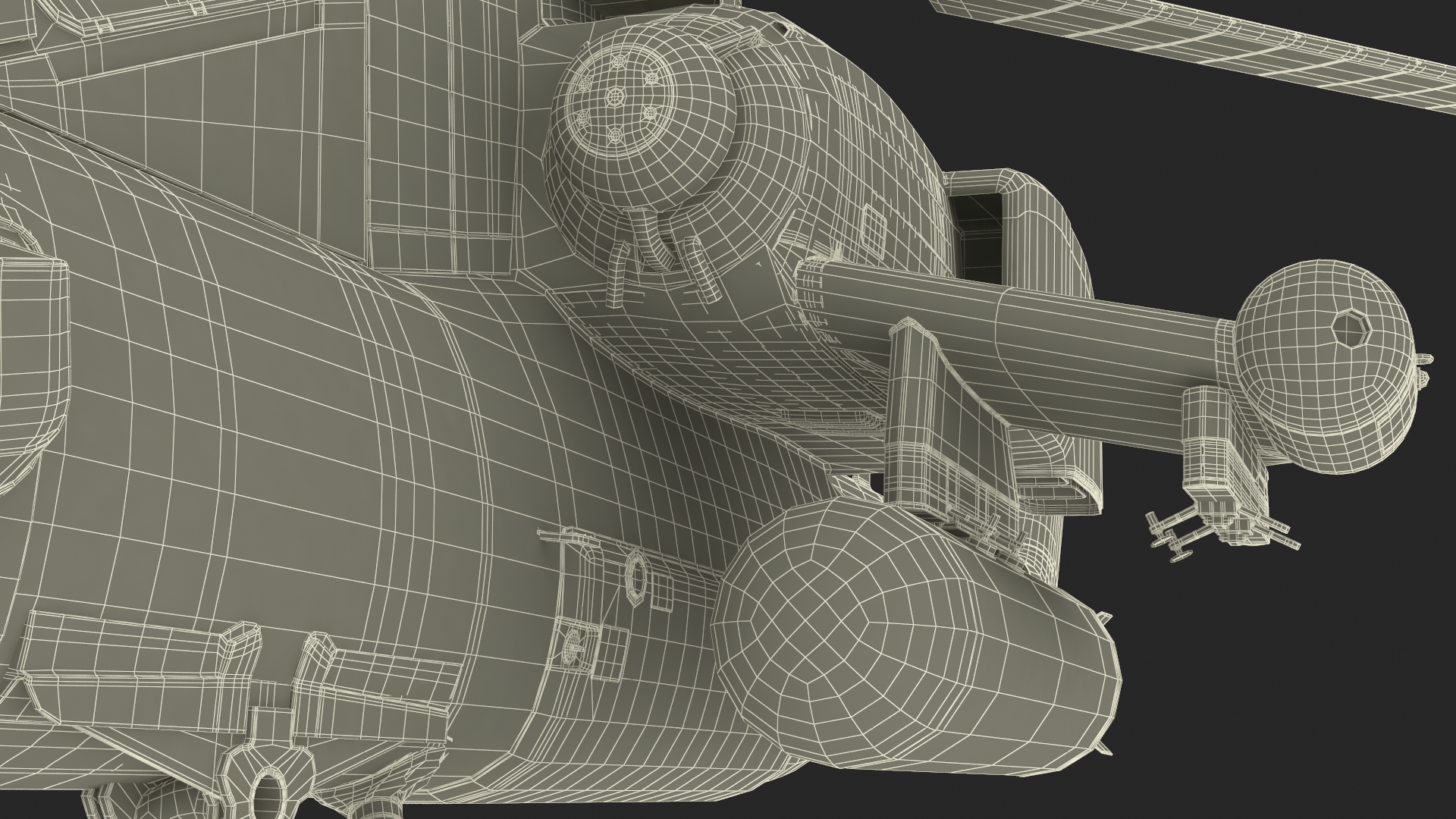 3D Combat Helicopter Mi-28 model