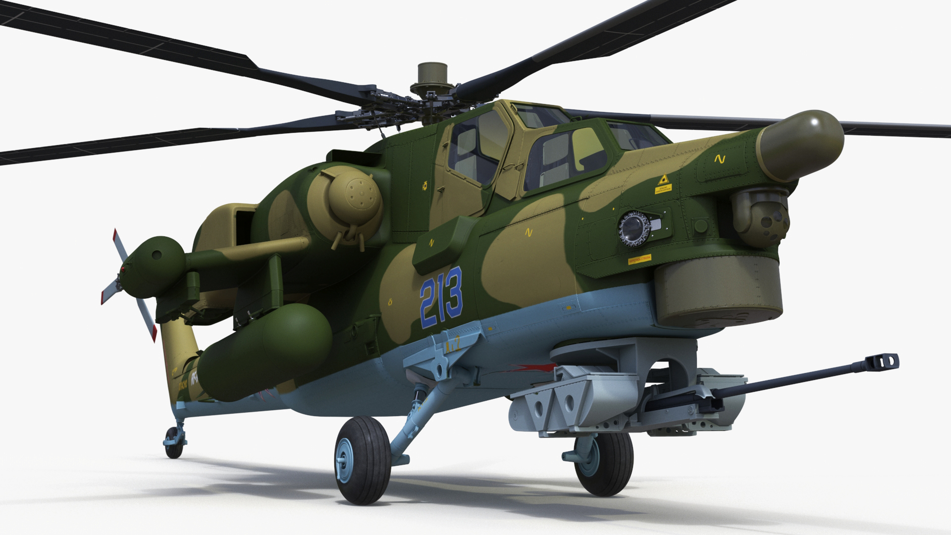 3D Combat Helicopter Mi-28 model