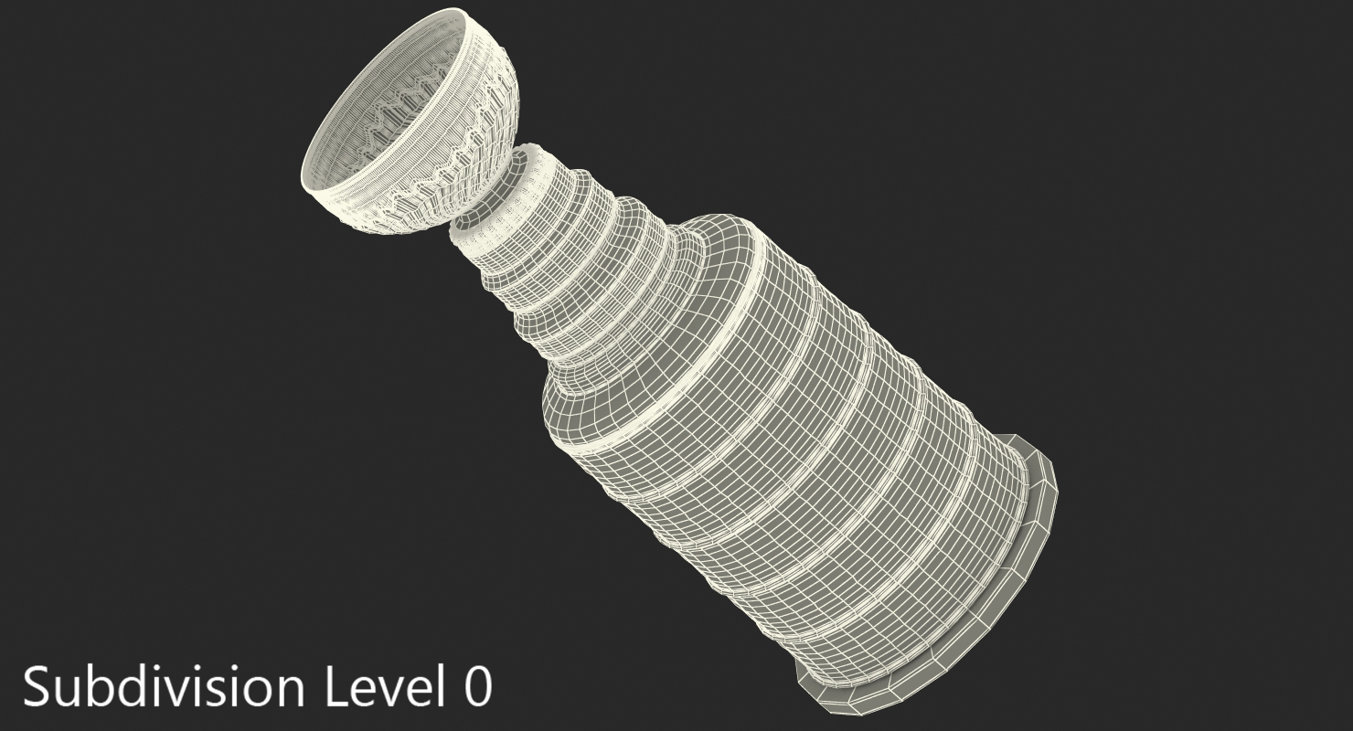 3D Stanley Cup Trophy model