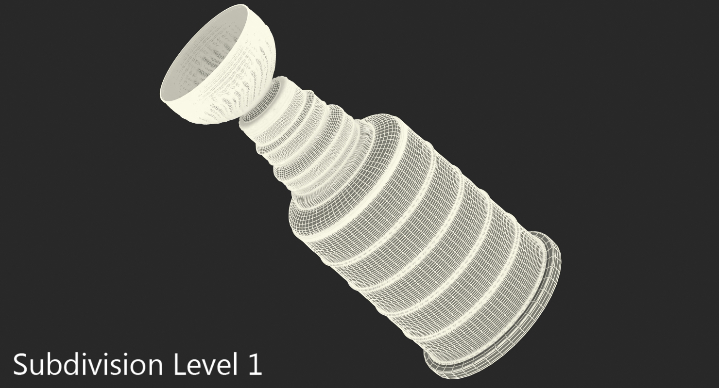 3D Stanley Cup Trophy model