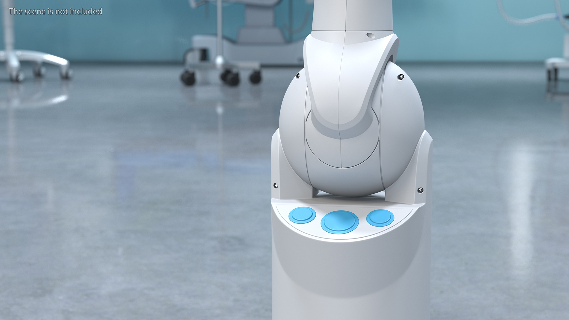 3D DLR MIRO Medical Versatile Robotic Arm model