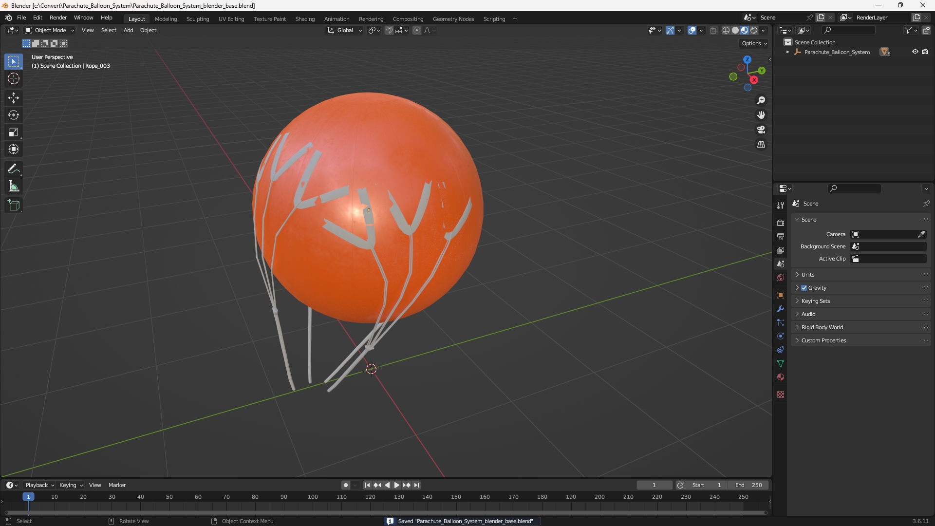 Parachute Balloon System - view 10