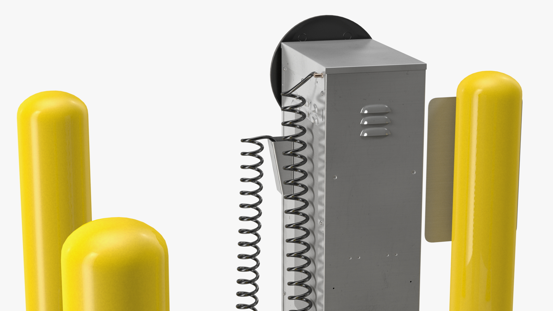 3D Self Service Tire Air Station Pillar