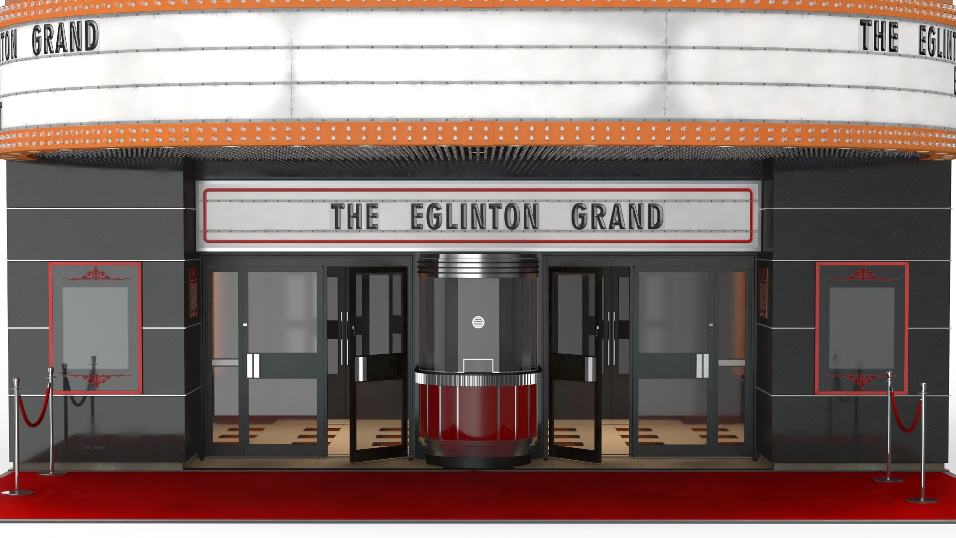 3D model The Eglinton Grand Entrance with Night Lights