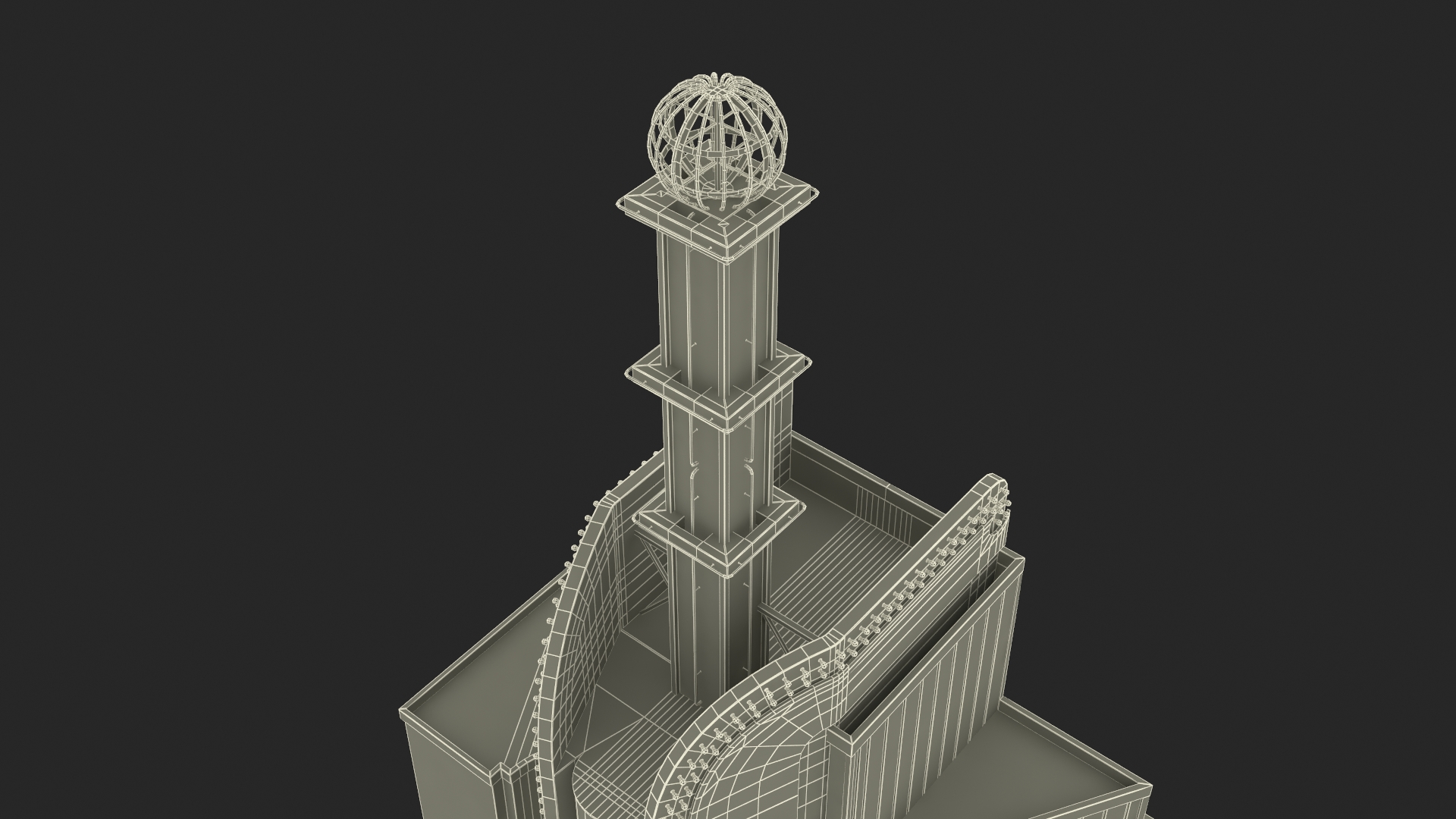 3D model The Eglinton Grand Entrance with Night Lights