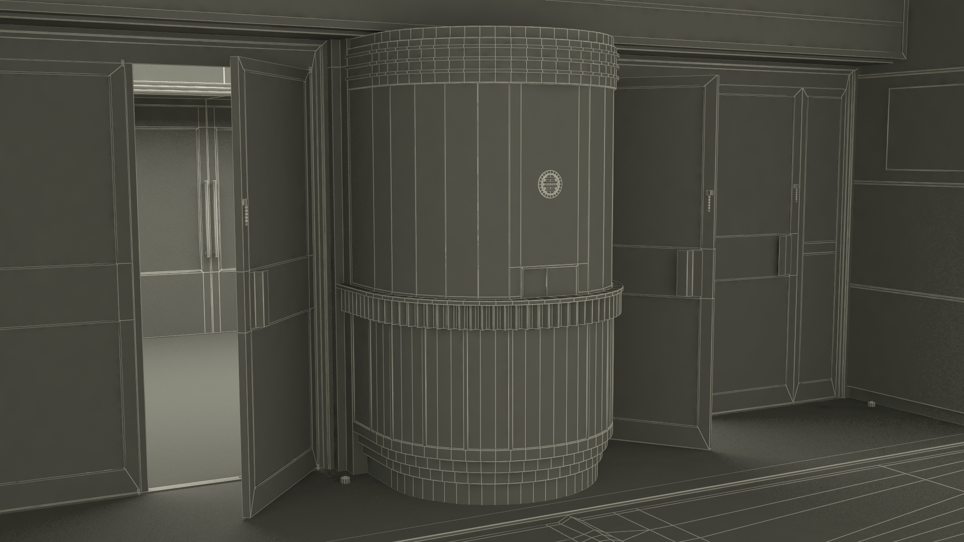 3D model The Eglinton Grand Entrance with Night Lights
