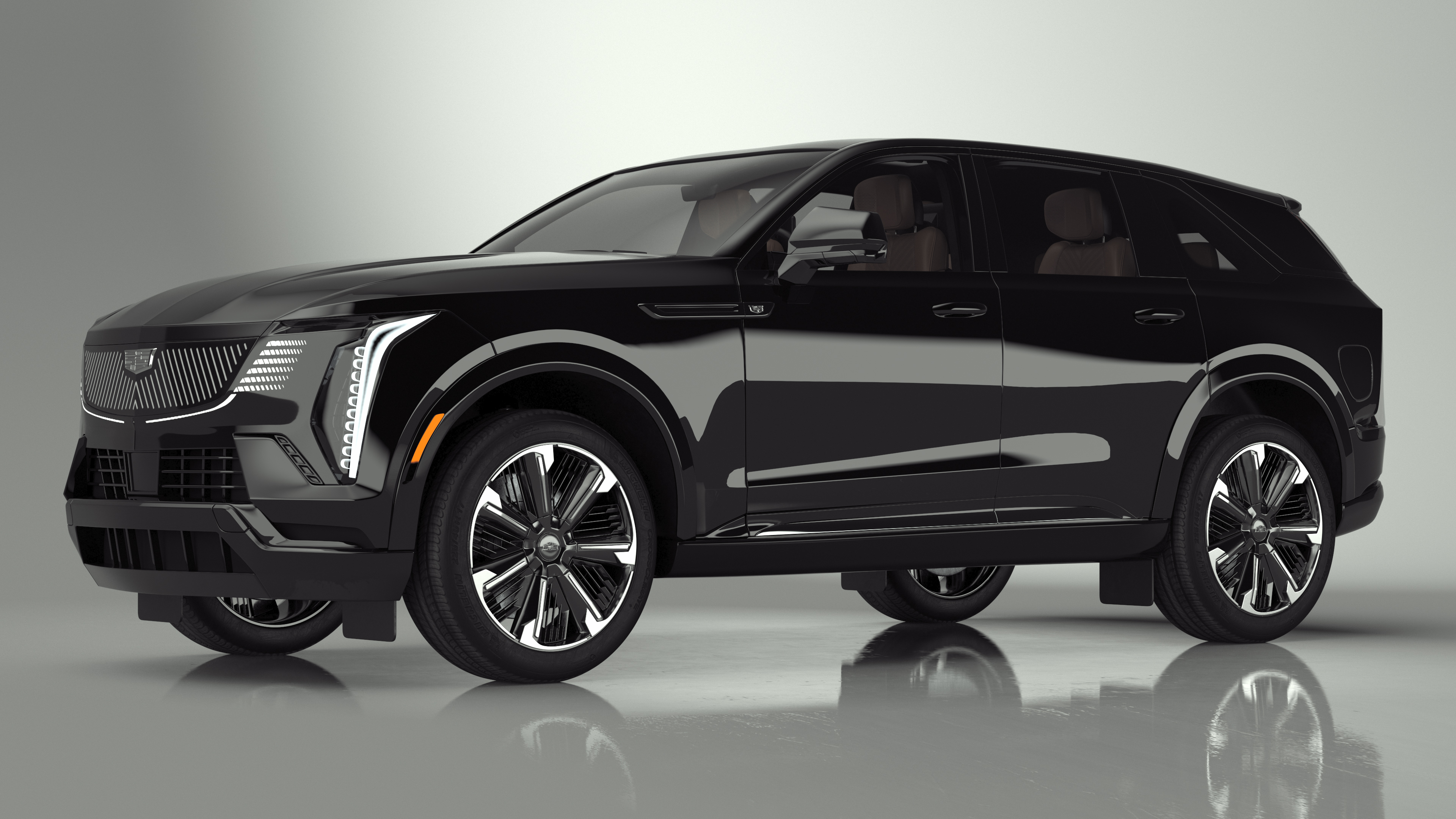 3D model EV Cadillac Escalade IQ 2025 Black Raven