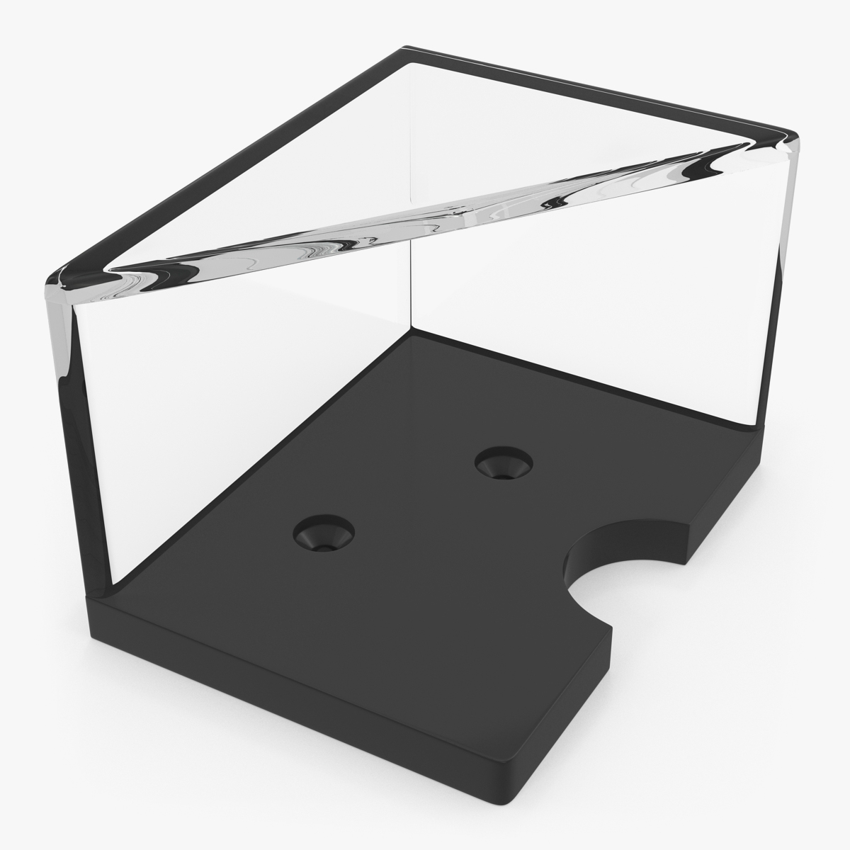 Playing Card Discard Tray for 2 Decks 3D Model