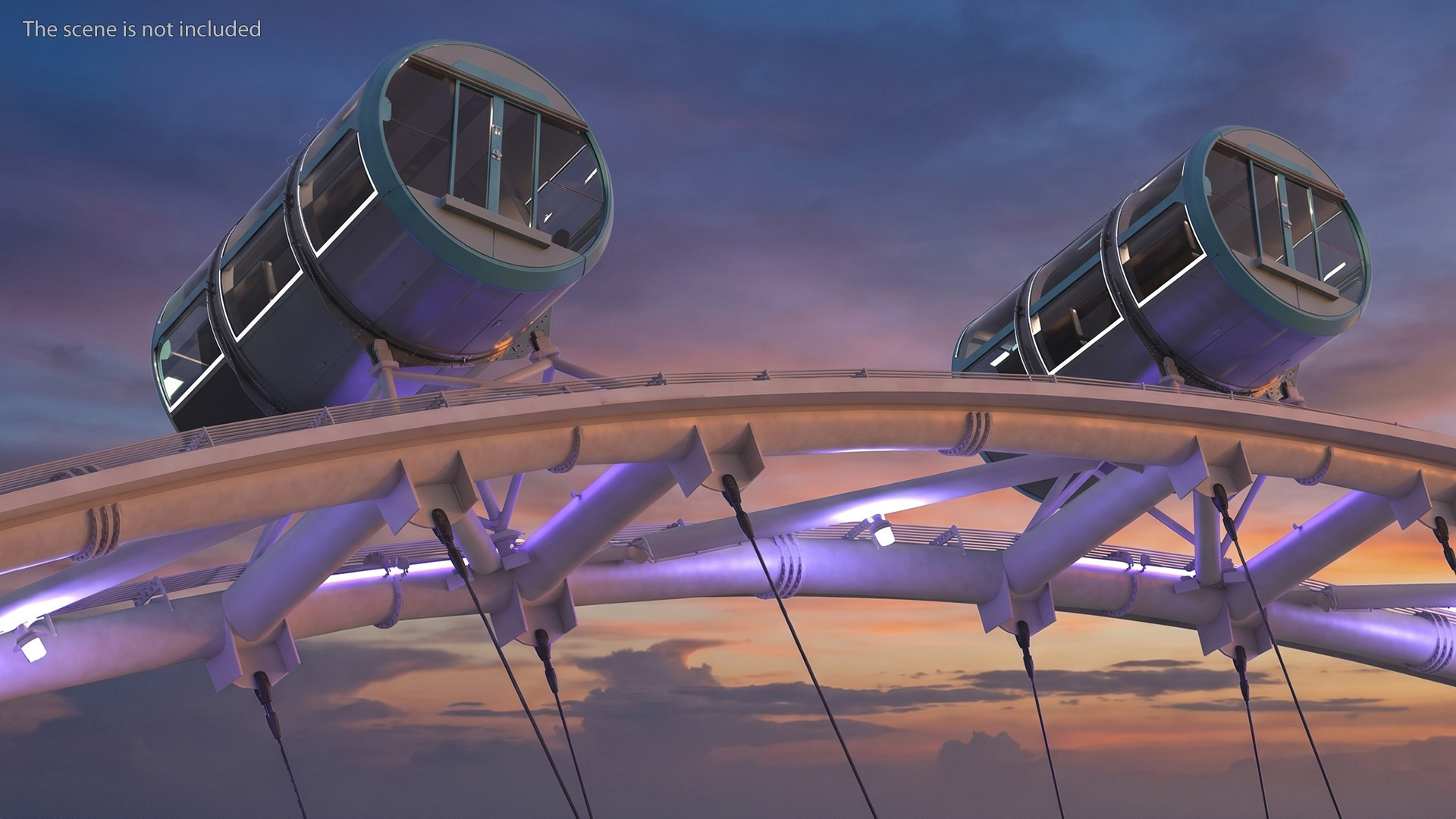 Ferris Wheel Observation Cabin, view 3