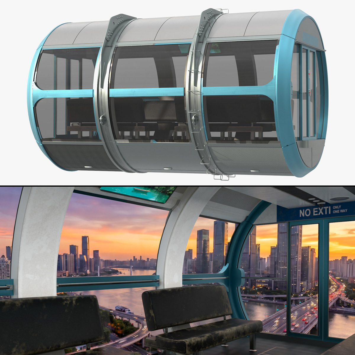 Ferris Wheel Observation Cabin