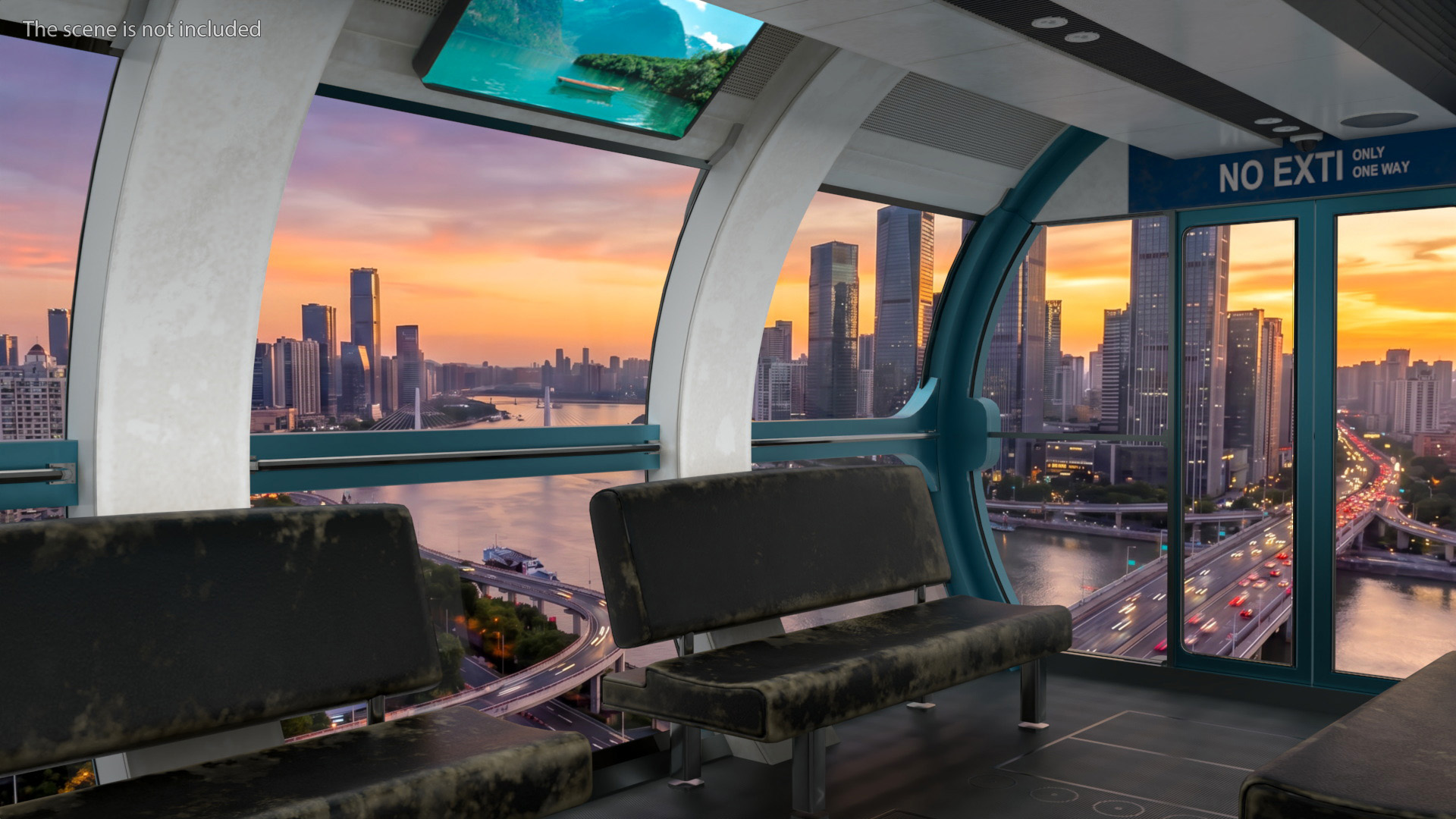 Ferris Wheel Observation Cabin, view 2