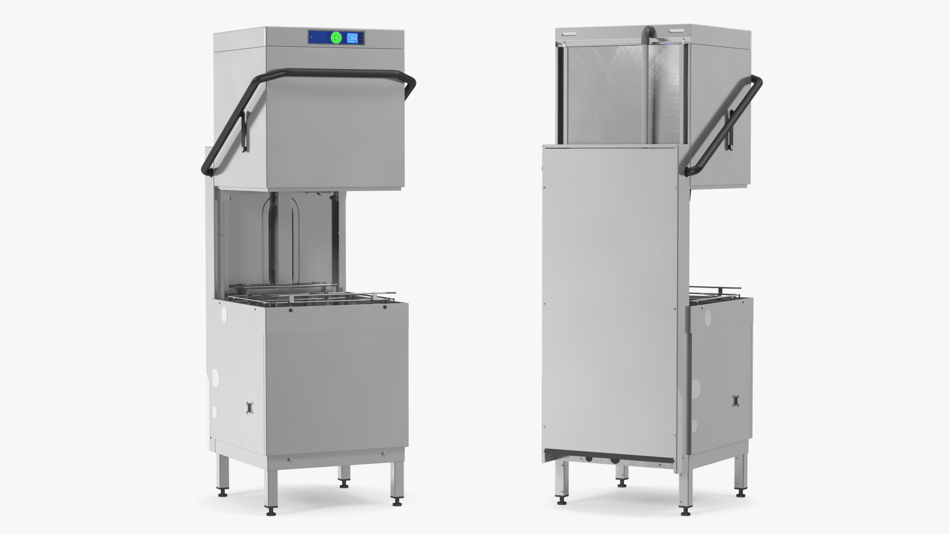 3D Commercial Dishwasher Hood Type