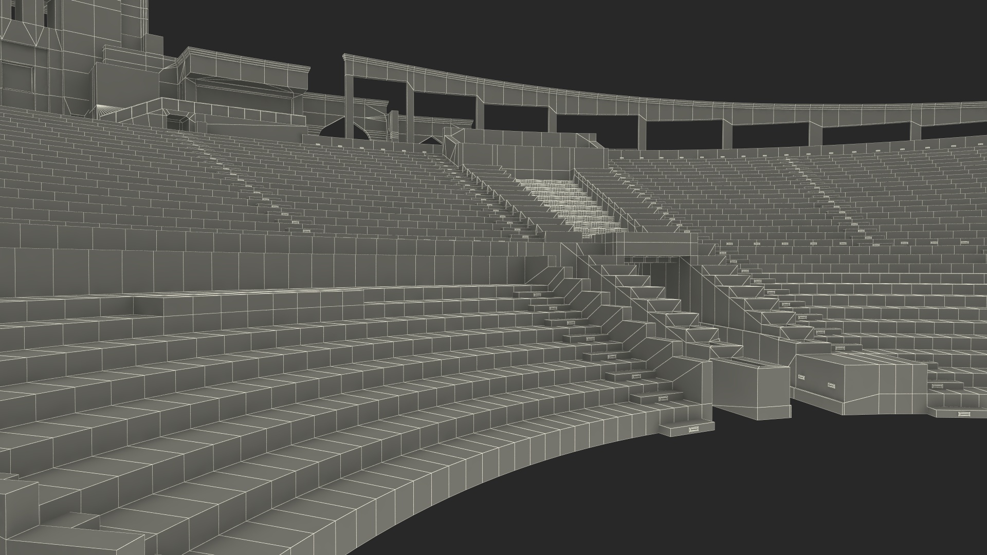 3D Classical Greek Theater model