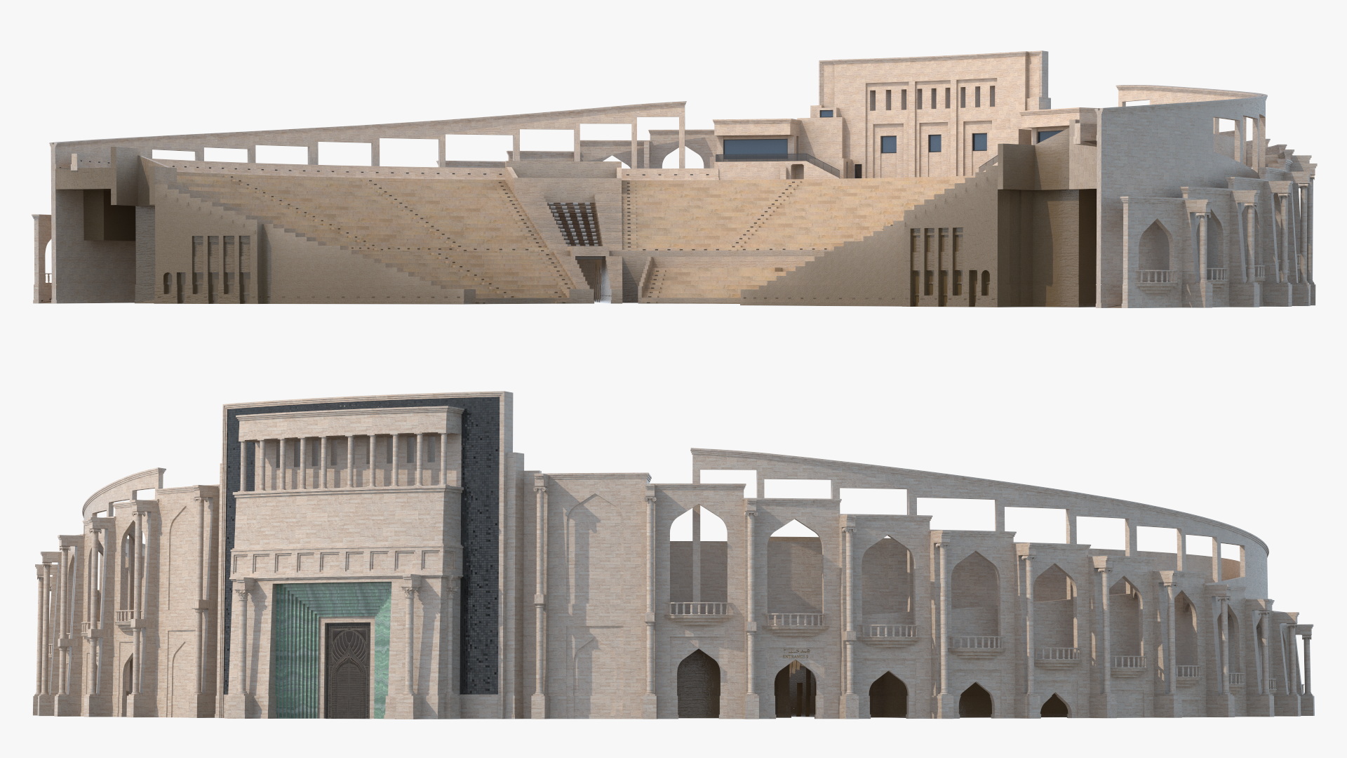 3D Classical Greek Theater model
