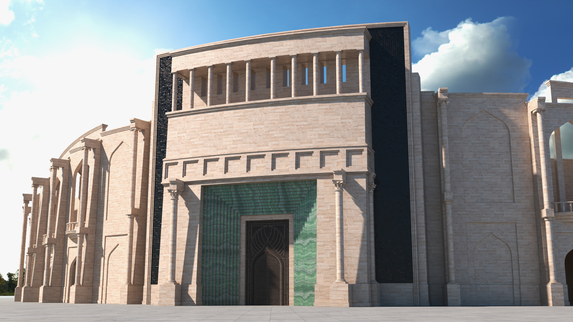 3D Classical Greek Theater model