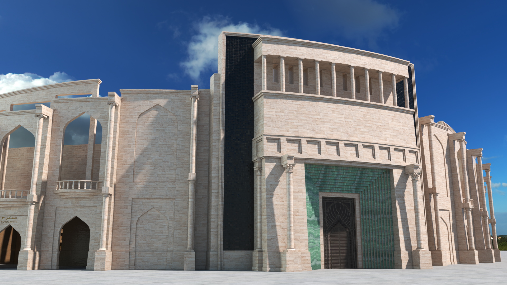 3D Classical Greek Theater model