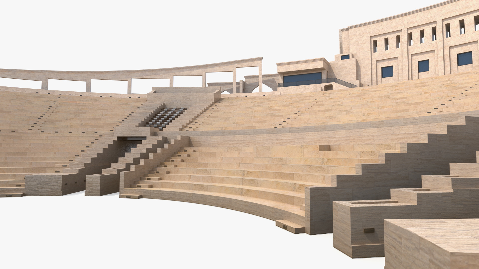 3D Classical Greek Theater model