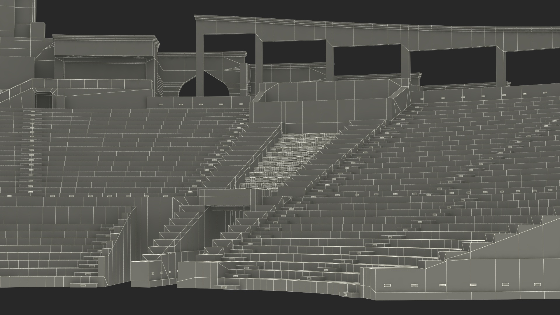 3D Classical Greek Theater model