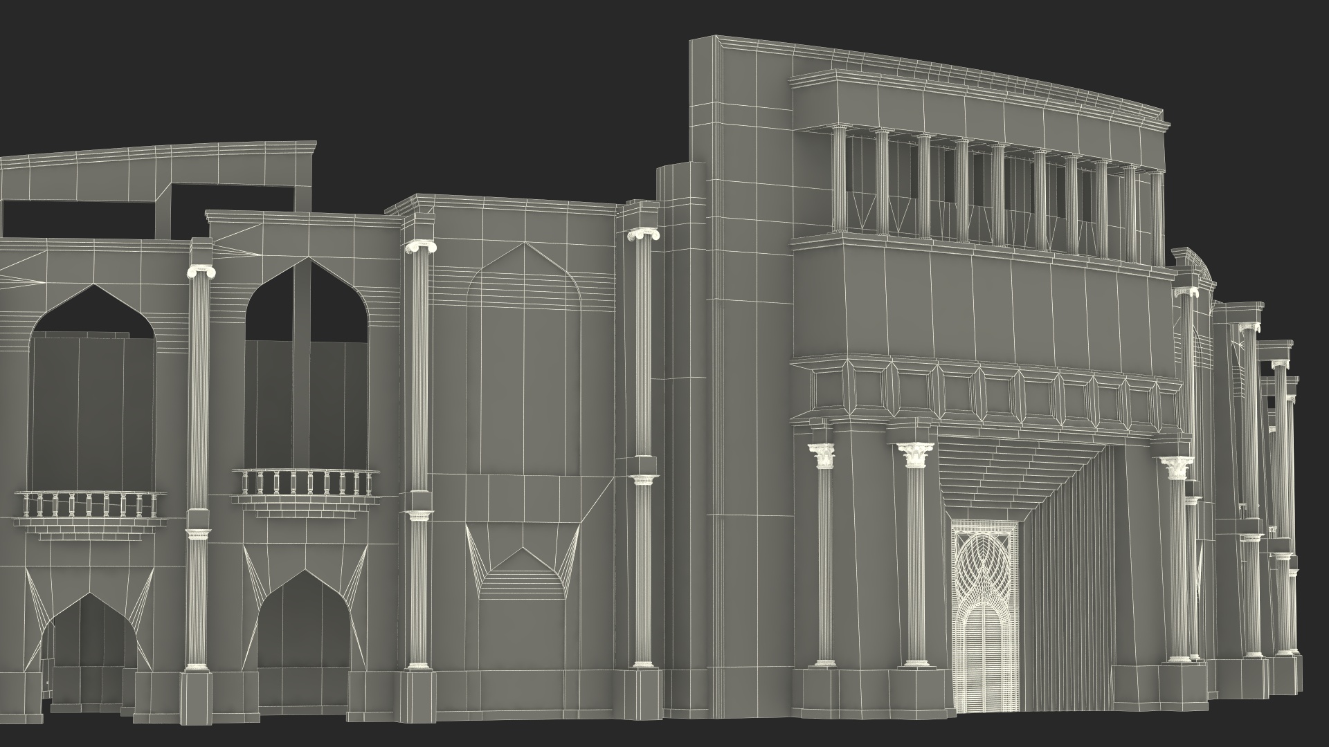 3D Classical Greek Theater model