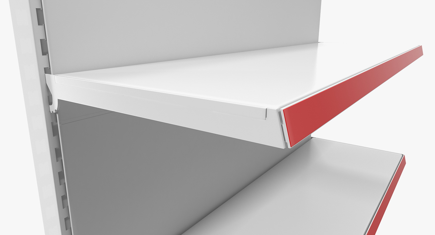 Retail Store Display Shelving 3D model