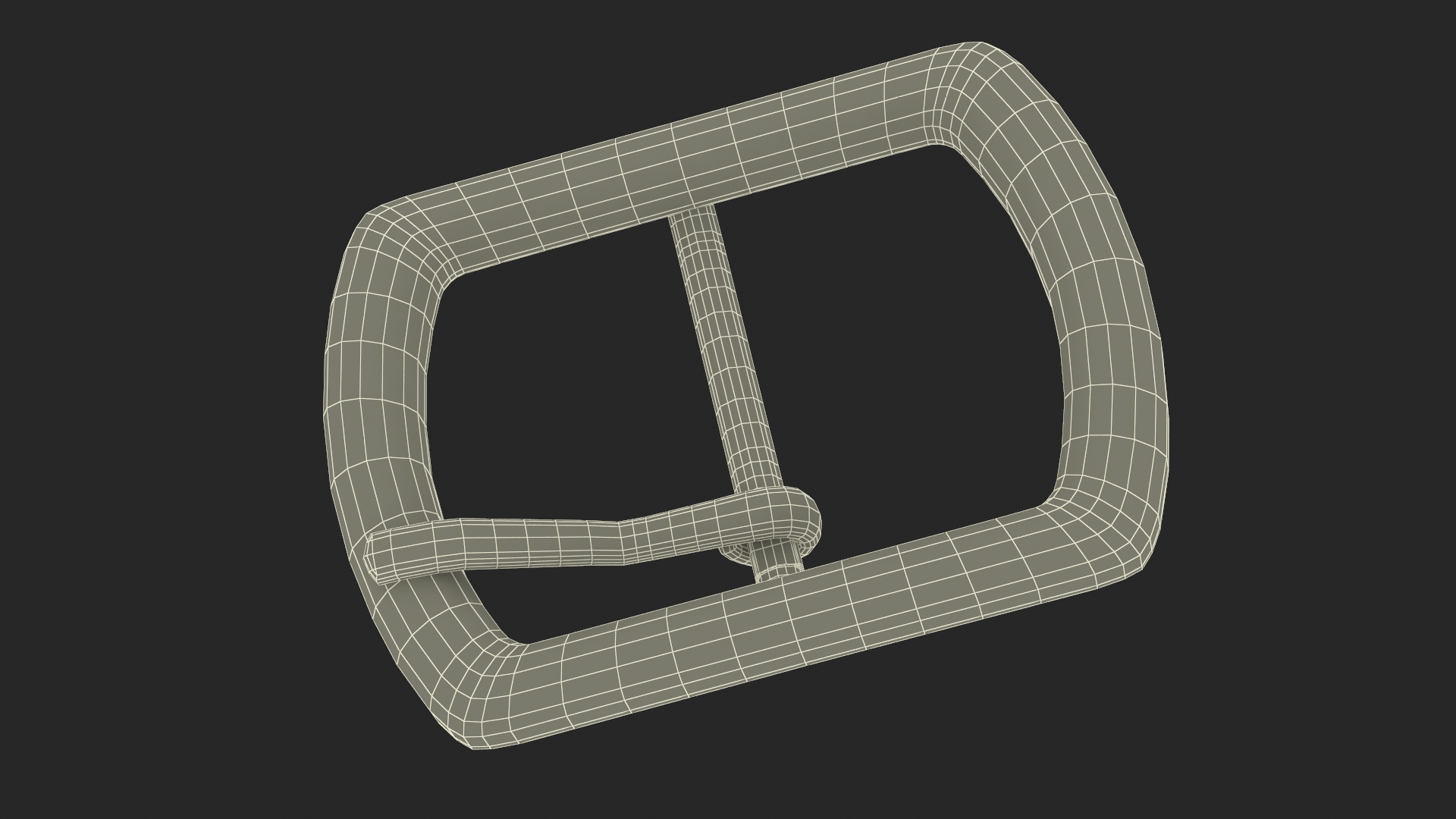 Wide Belt 3D model