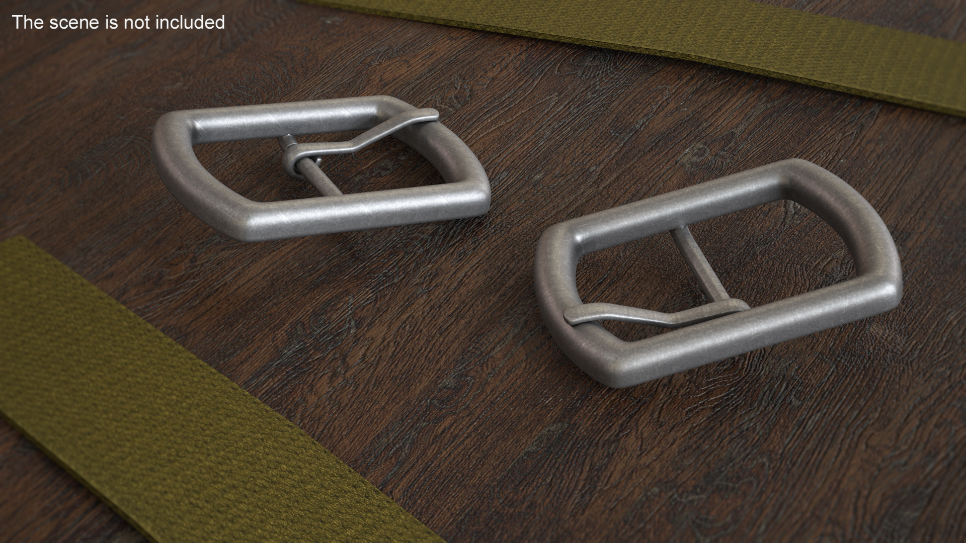 Wide Belt 3D model