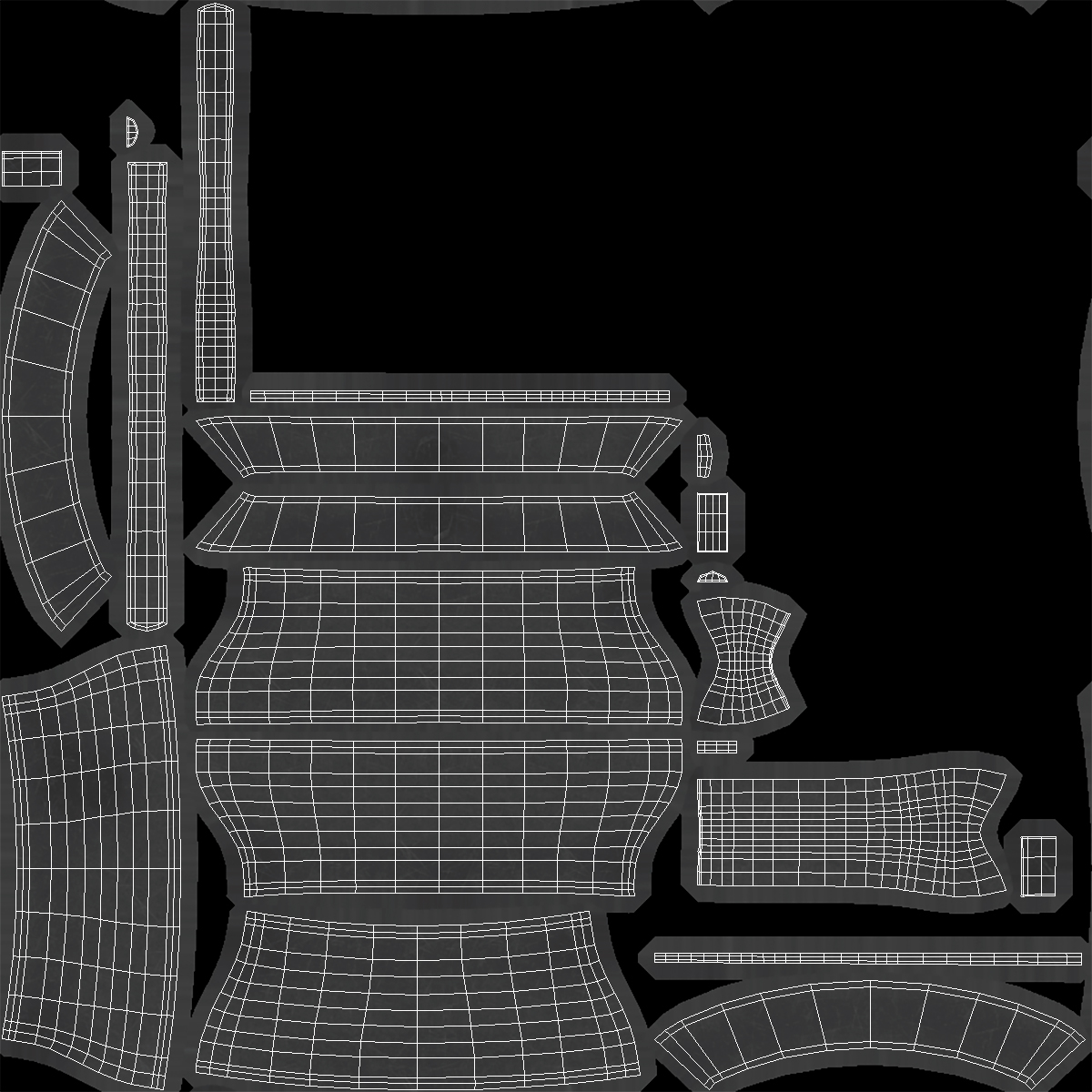 Wide Belt 3D model