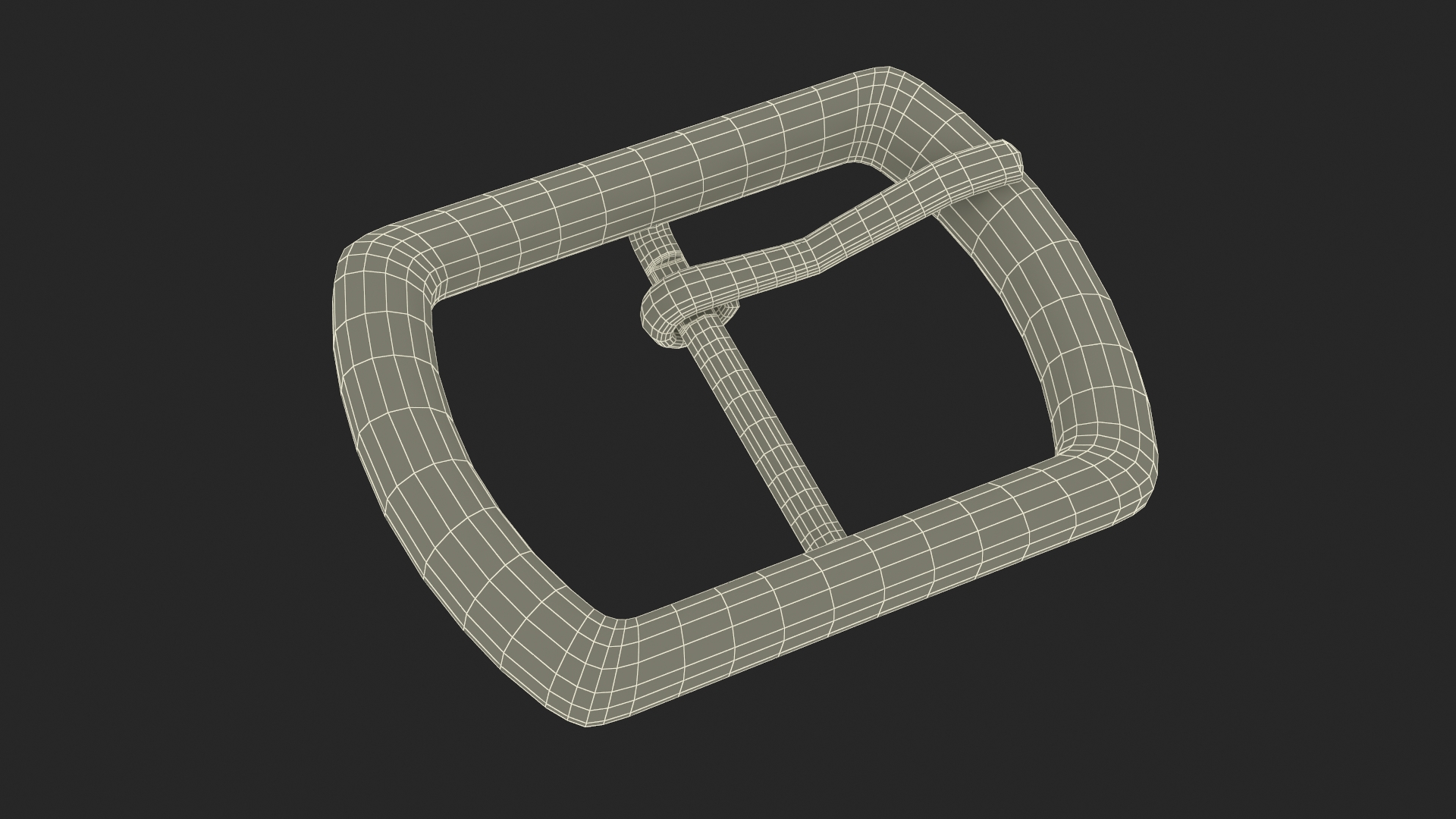 Wide Belt 3D model