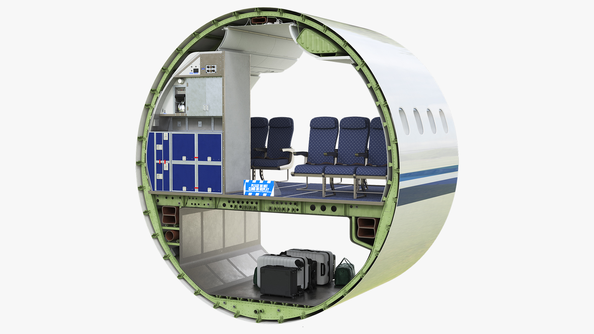 Boeing Aircraft Fuselage Cross Section