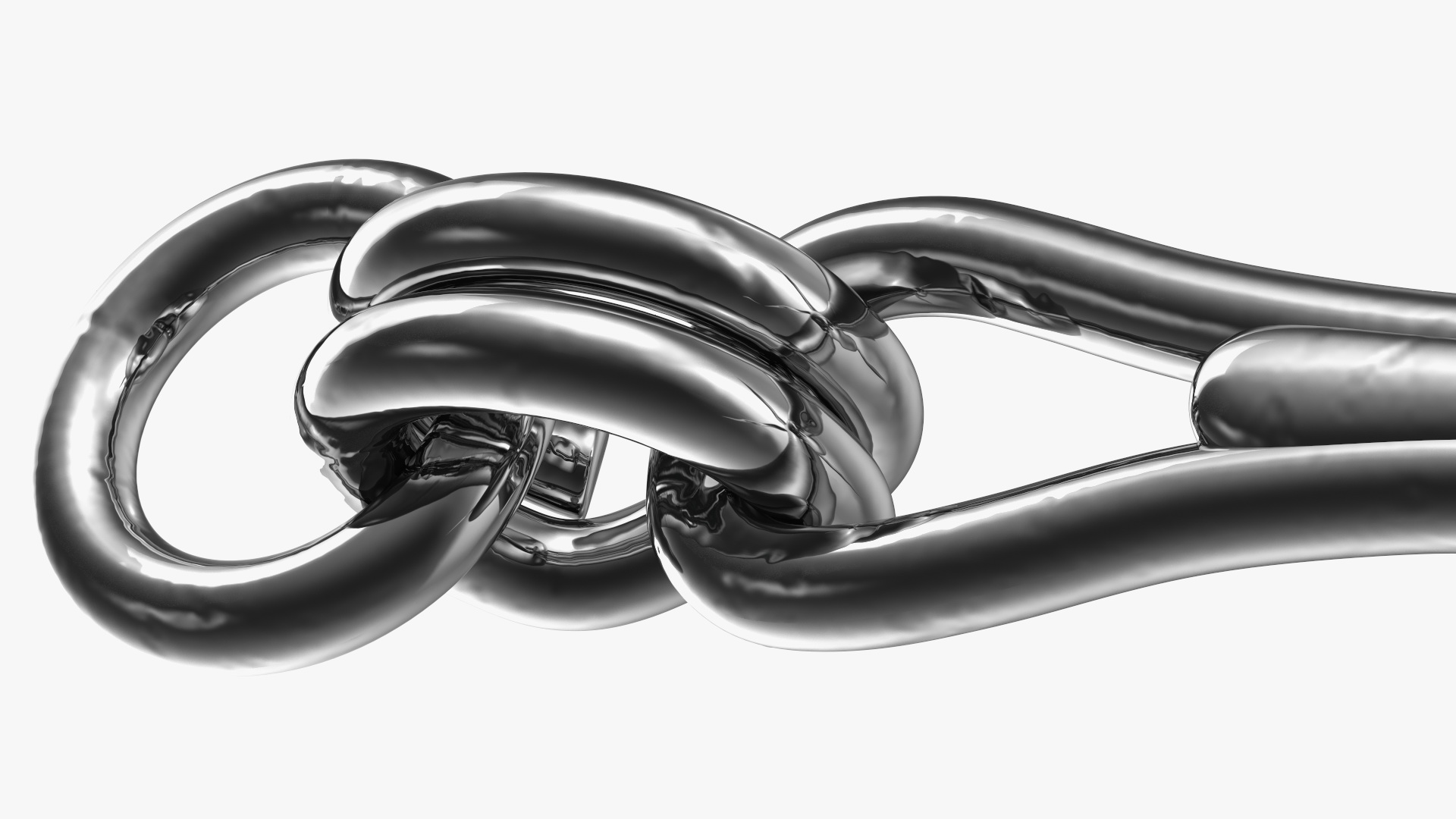 3D Stainless Steel Fishing Hook model