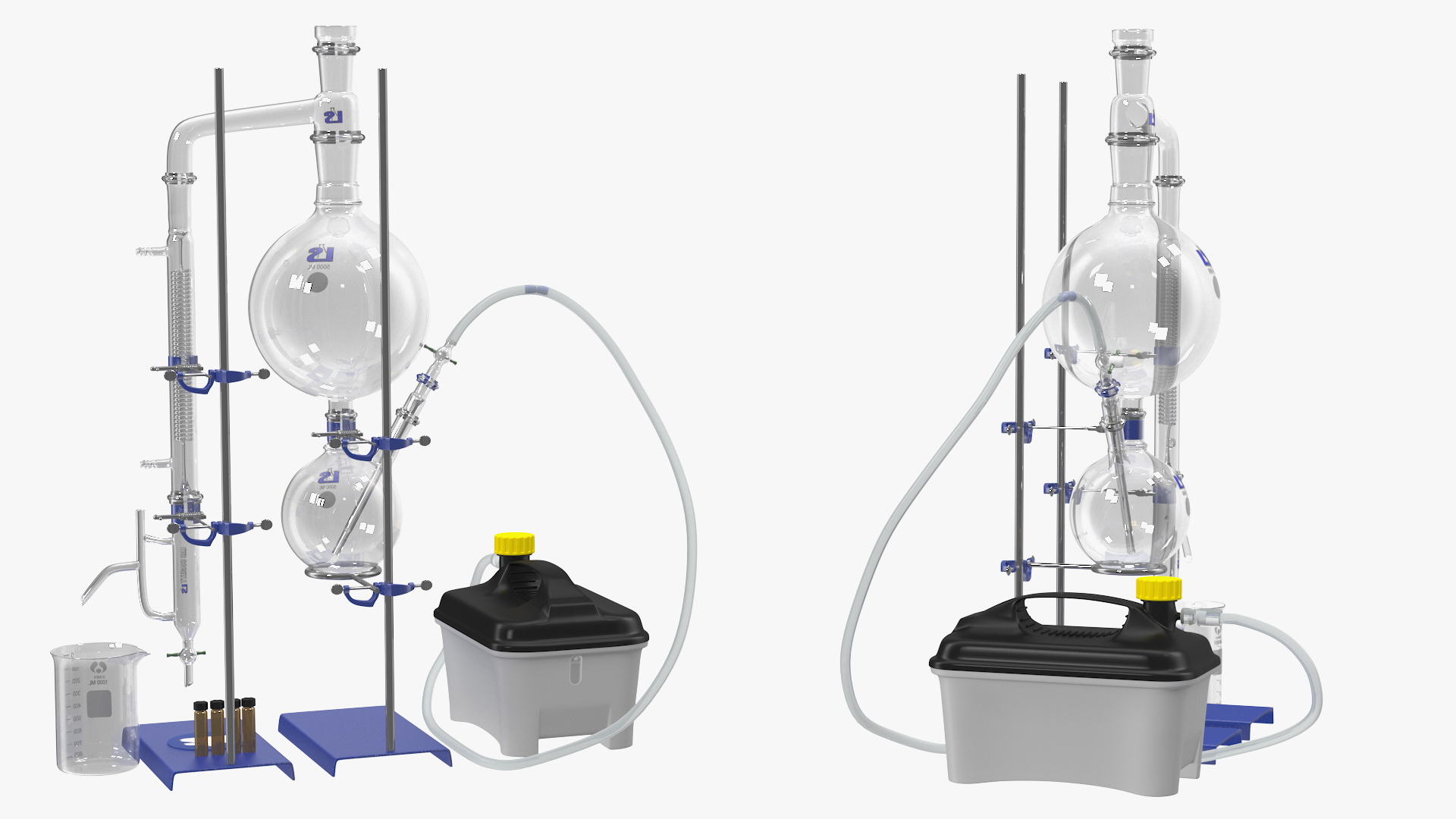 3D model Terpene Distillation Laboratory Set