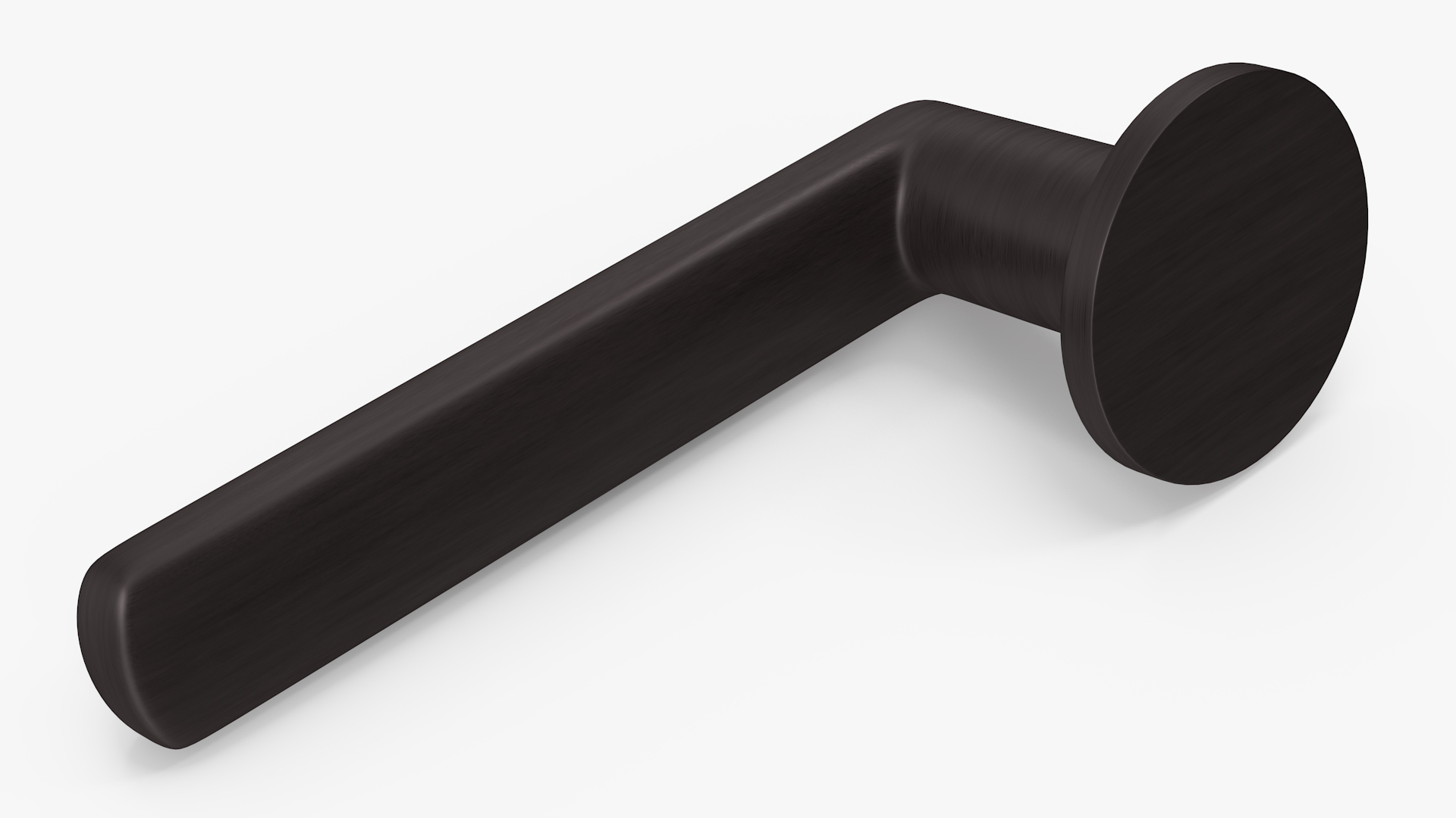 3D Dark Bronze Straight Door Handles model