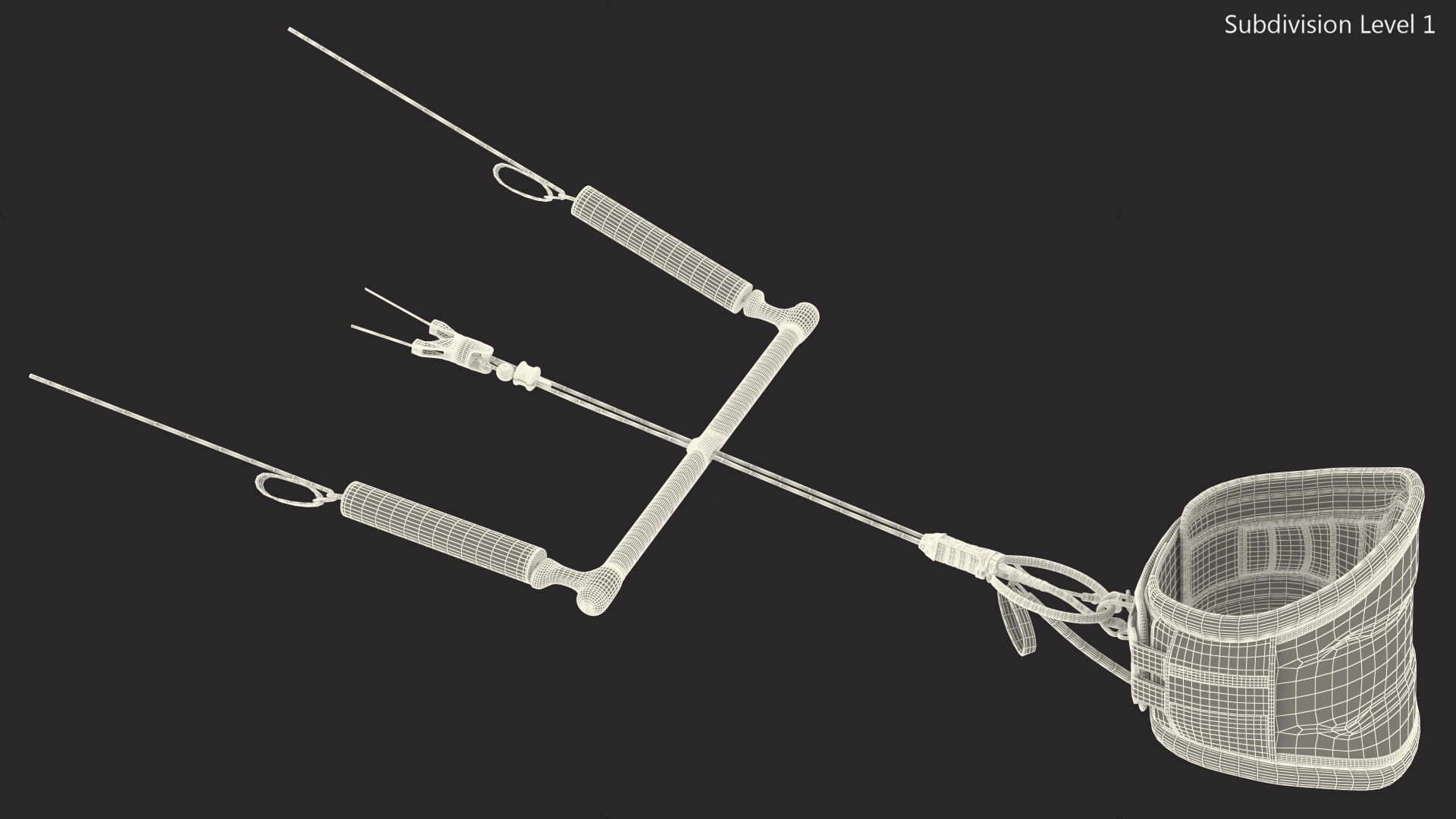 3D Compstick Control Bar with Belt