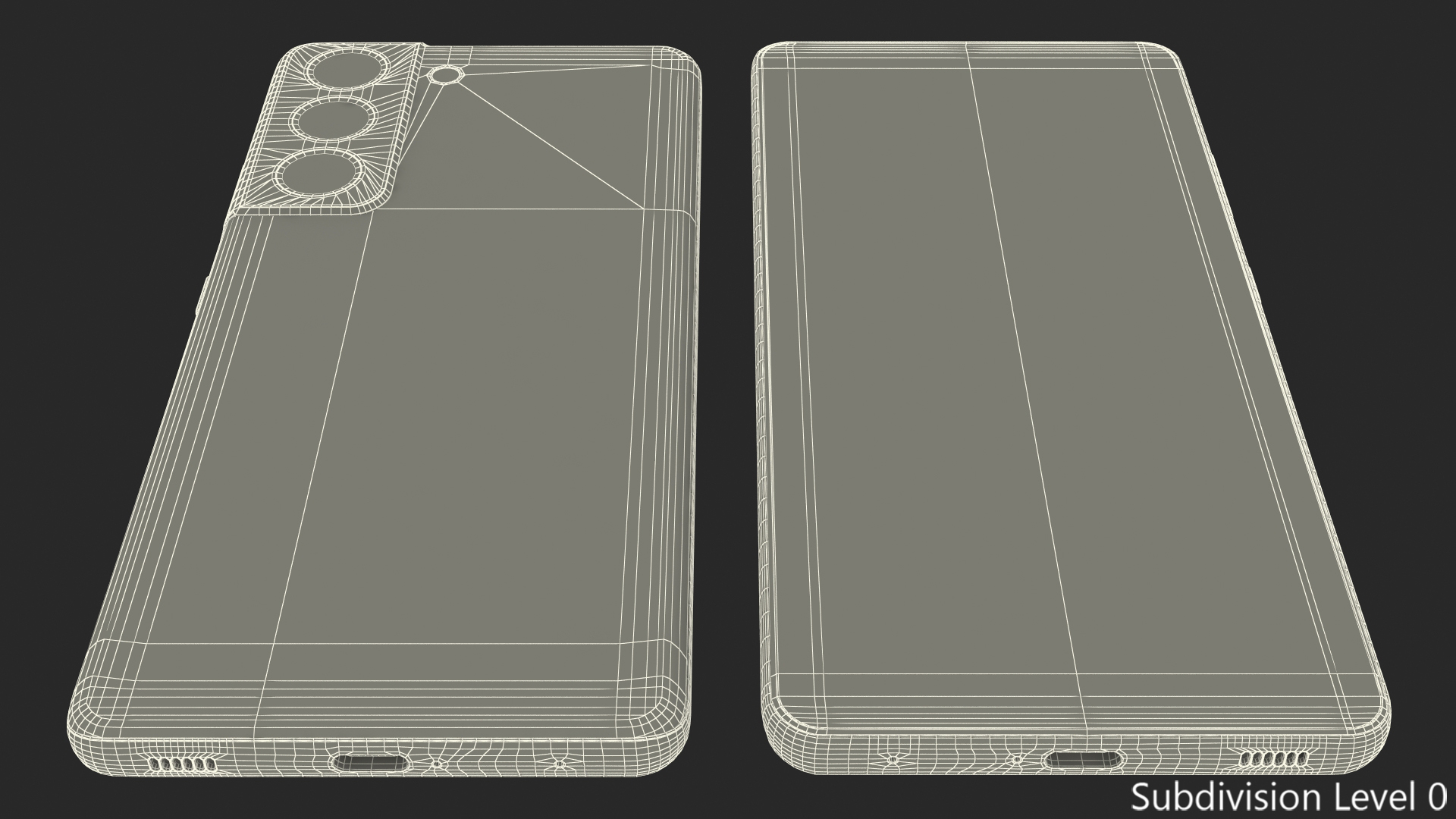 Samsung Galaxy S21 Black 3D model