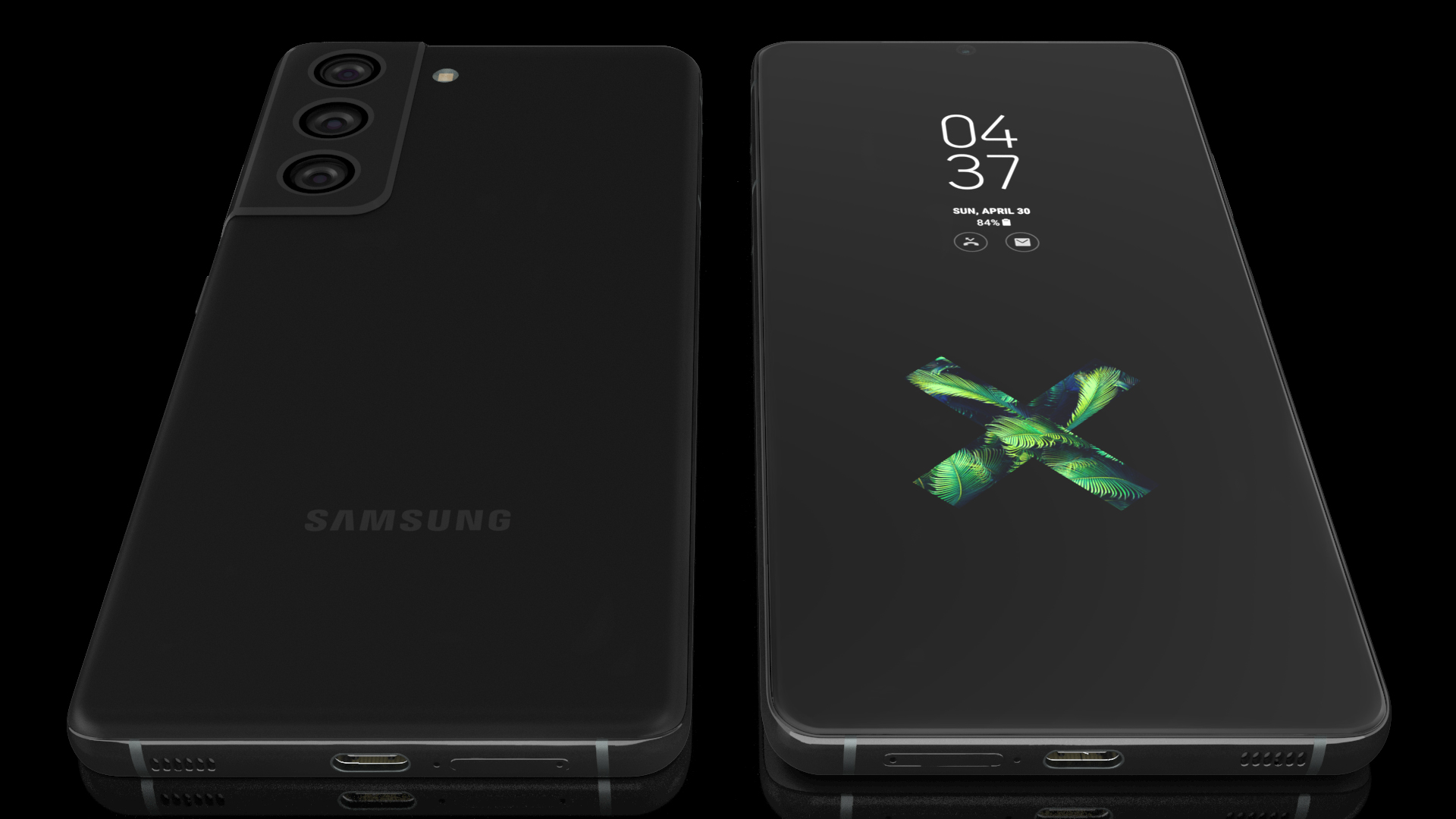 Samsung Galaxy S21 Black 3D model