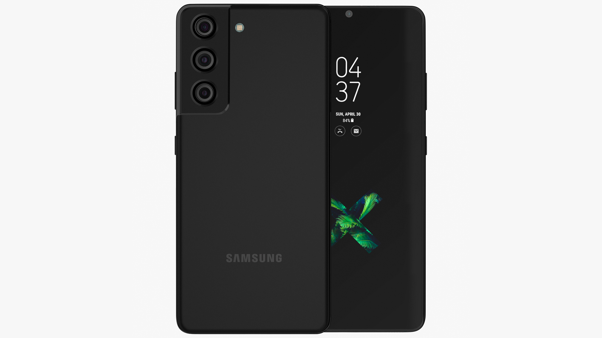 Samsung Galaxy S21 Black 3D model