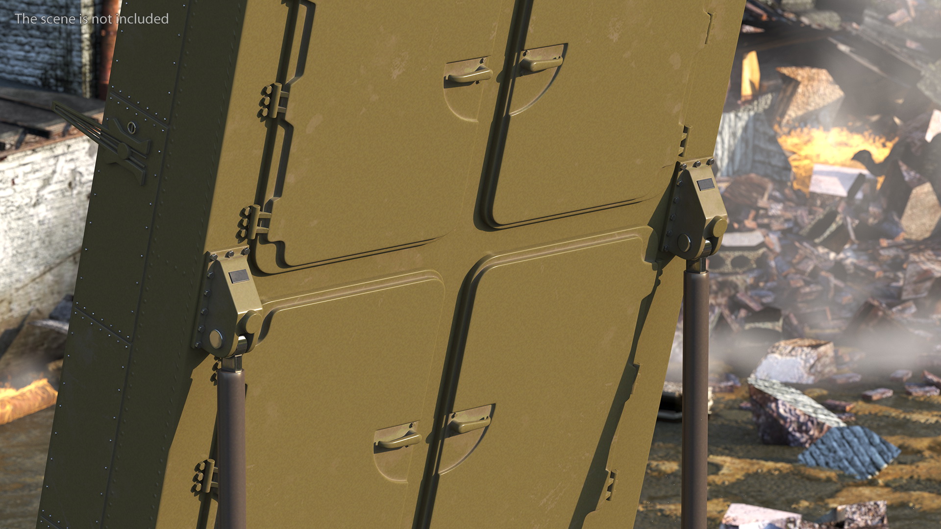 Ground Based Mobile Multi Mission Radar 3D model