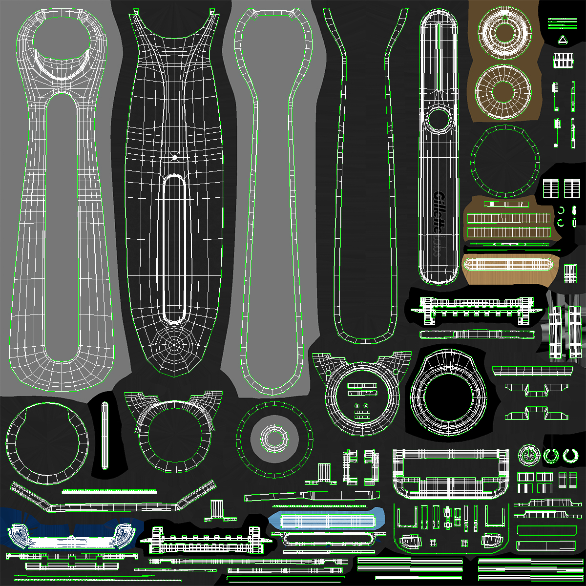 3D GilletteLabs Razor Light Off model