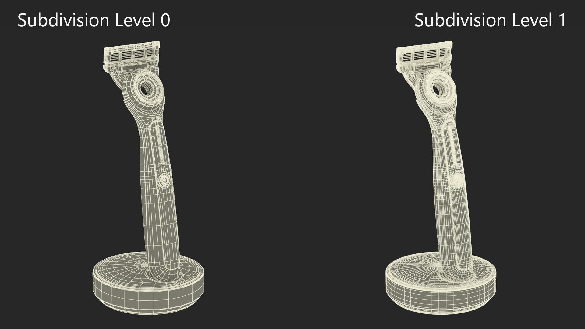 3D GilletteLabs Razor Light Off model