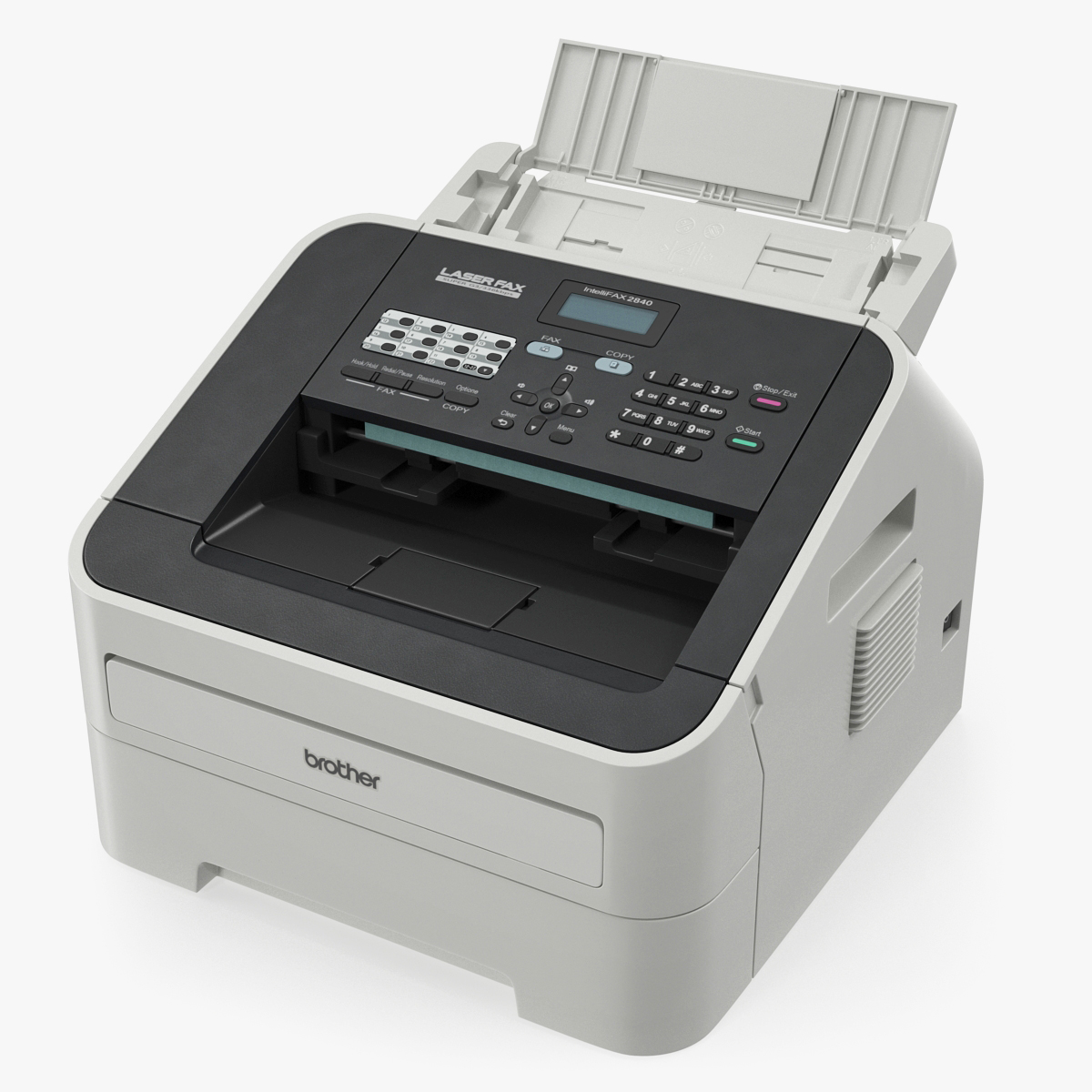 FAX Laser Fax Machine Copy 3D Model, view 3