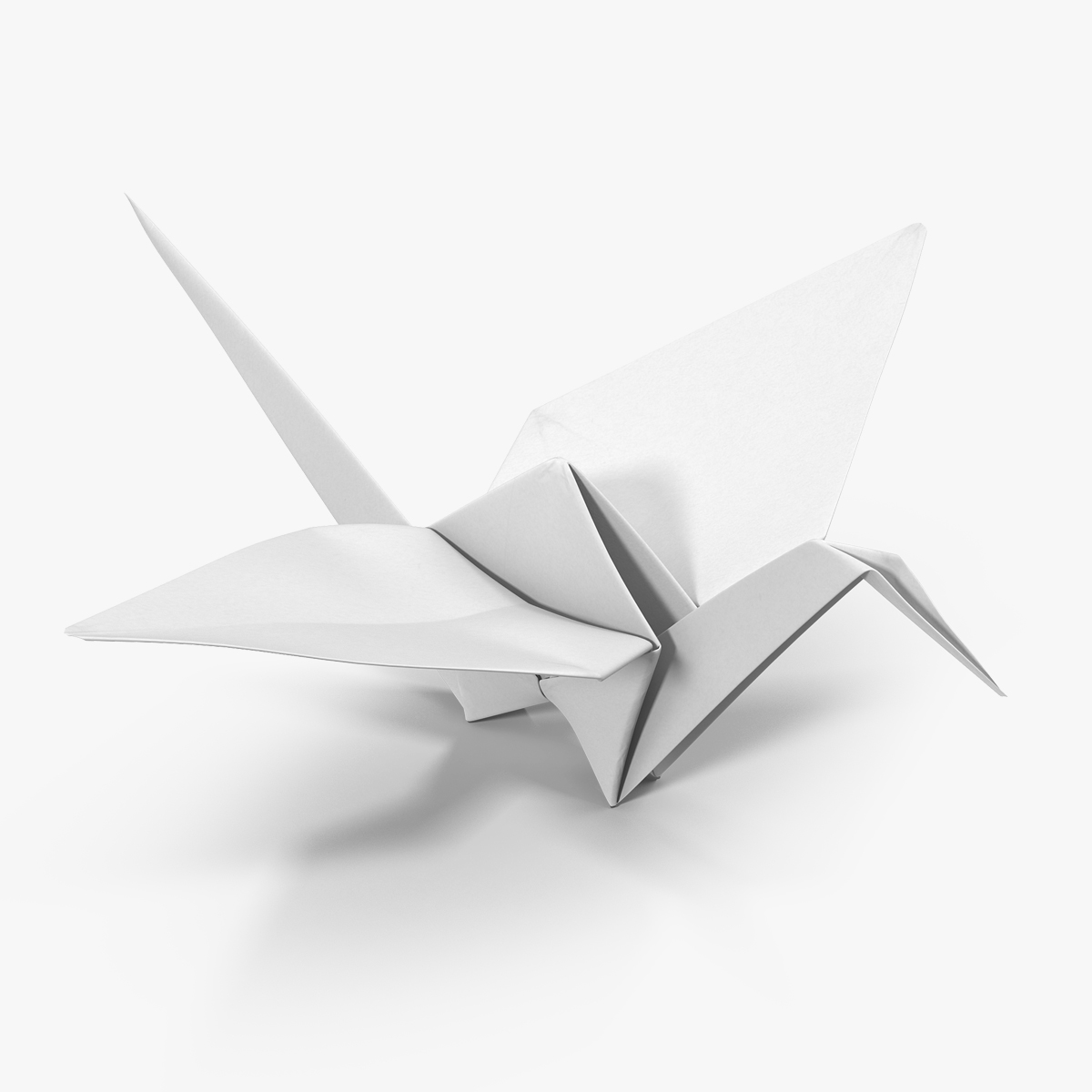 Origami Crane, view 3