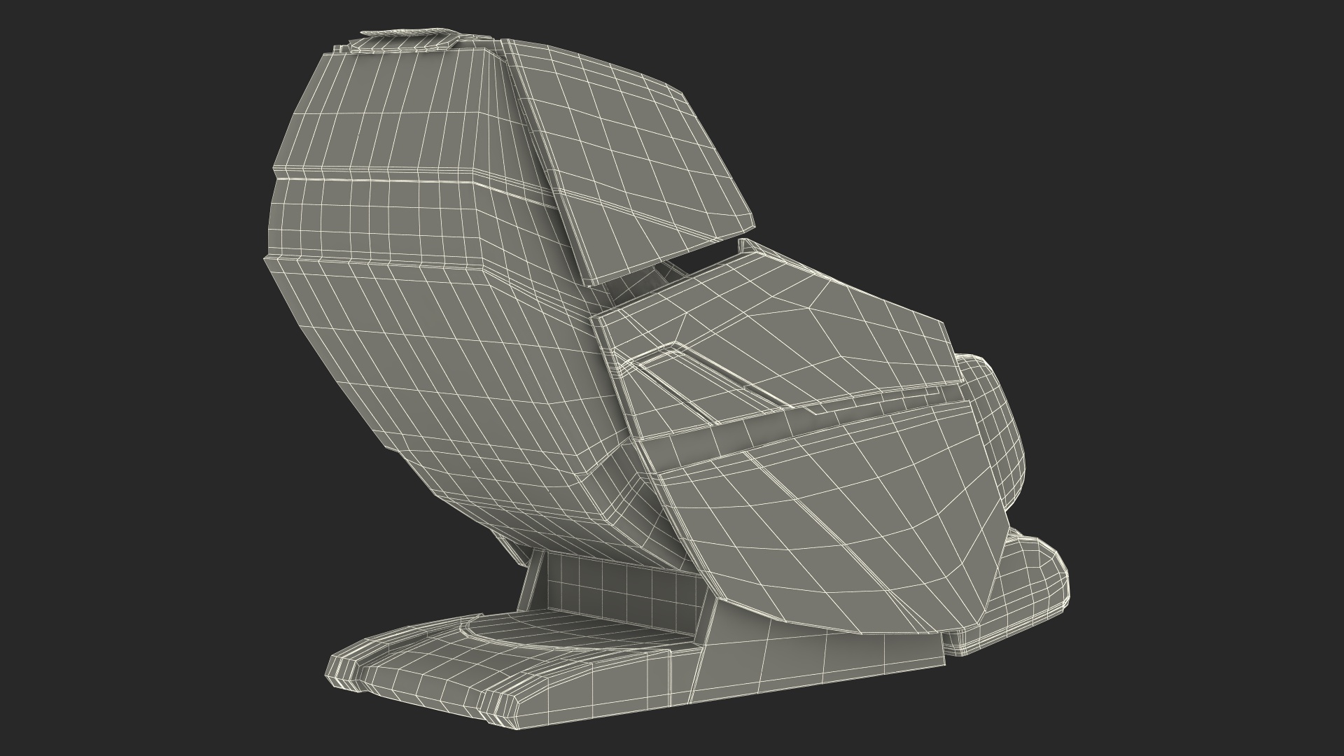 Yamaguchi XR Massager Chair 3D