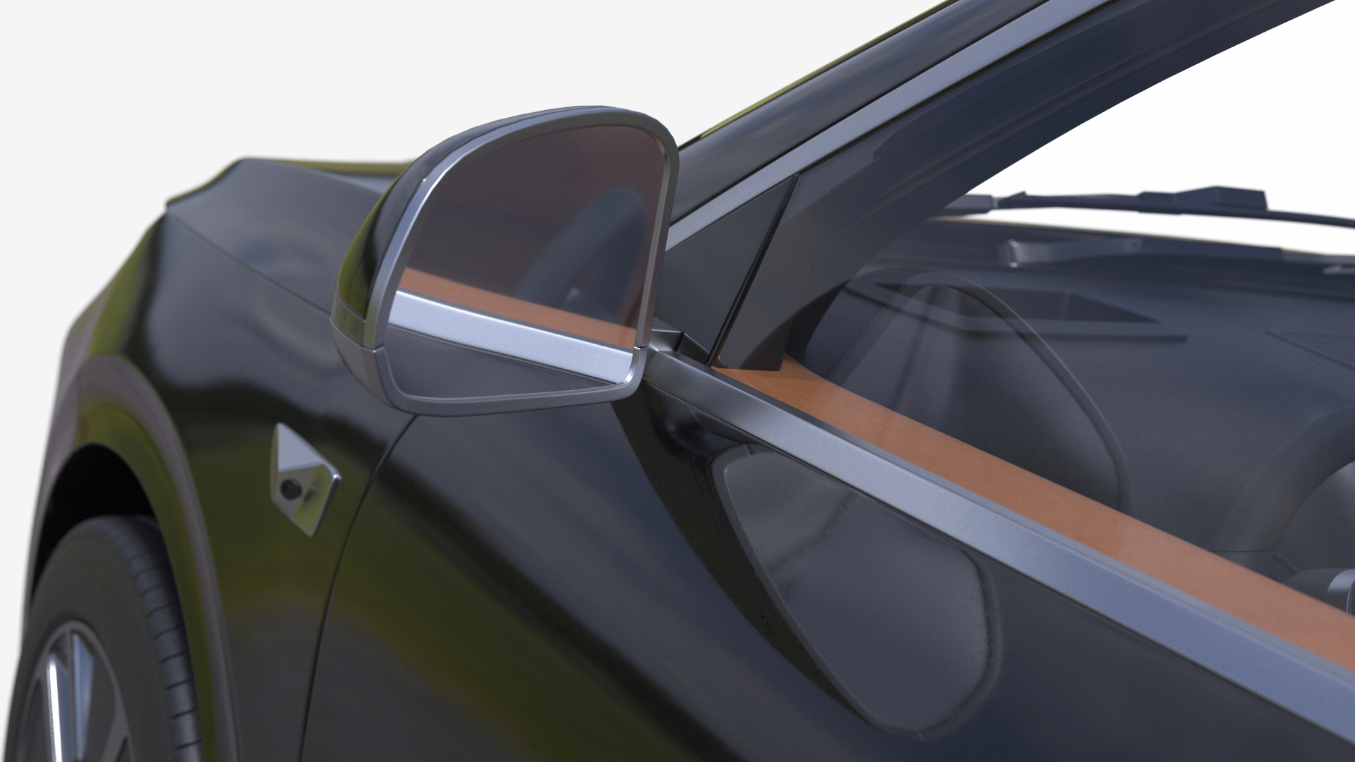 3D CUV Obsidian Black model