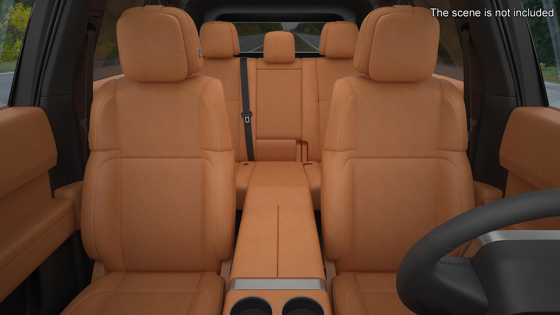 3D CUV Obsidian Black model
