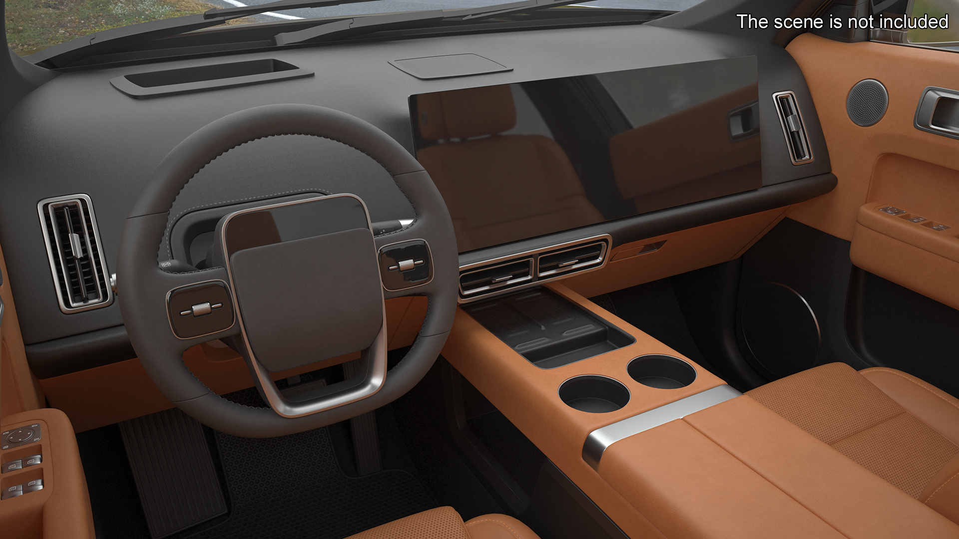 3D CUV Obsidian Black model