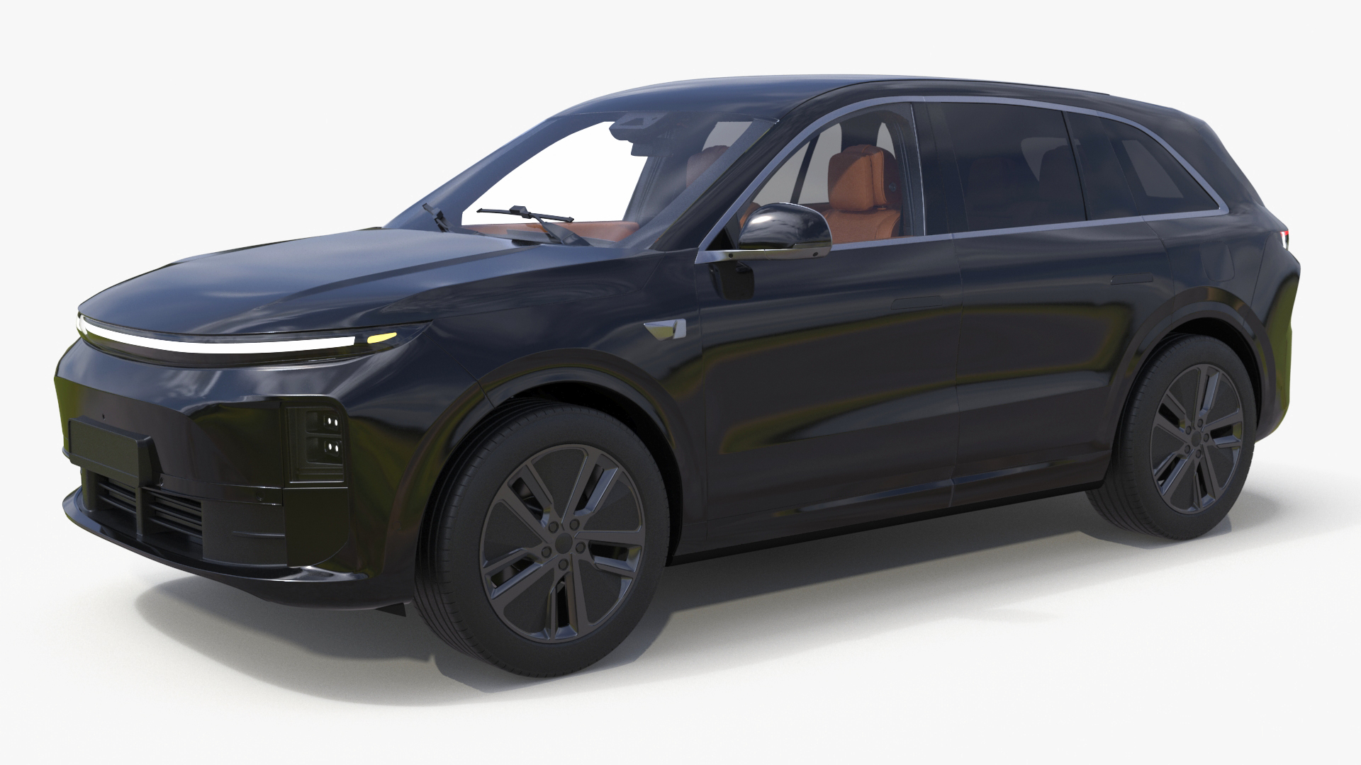 3D CUV Obsidian Black model