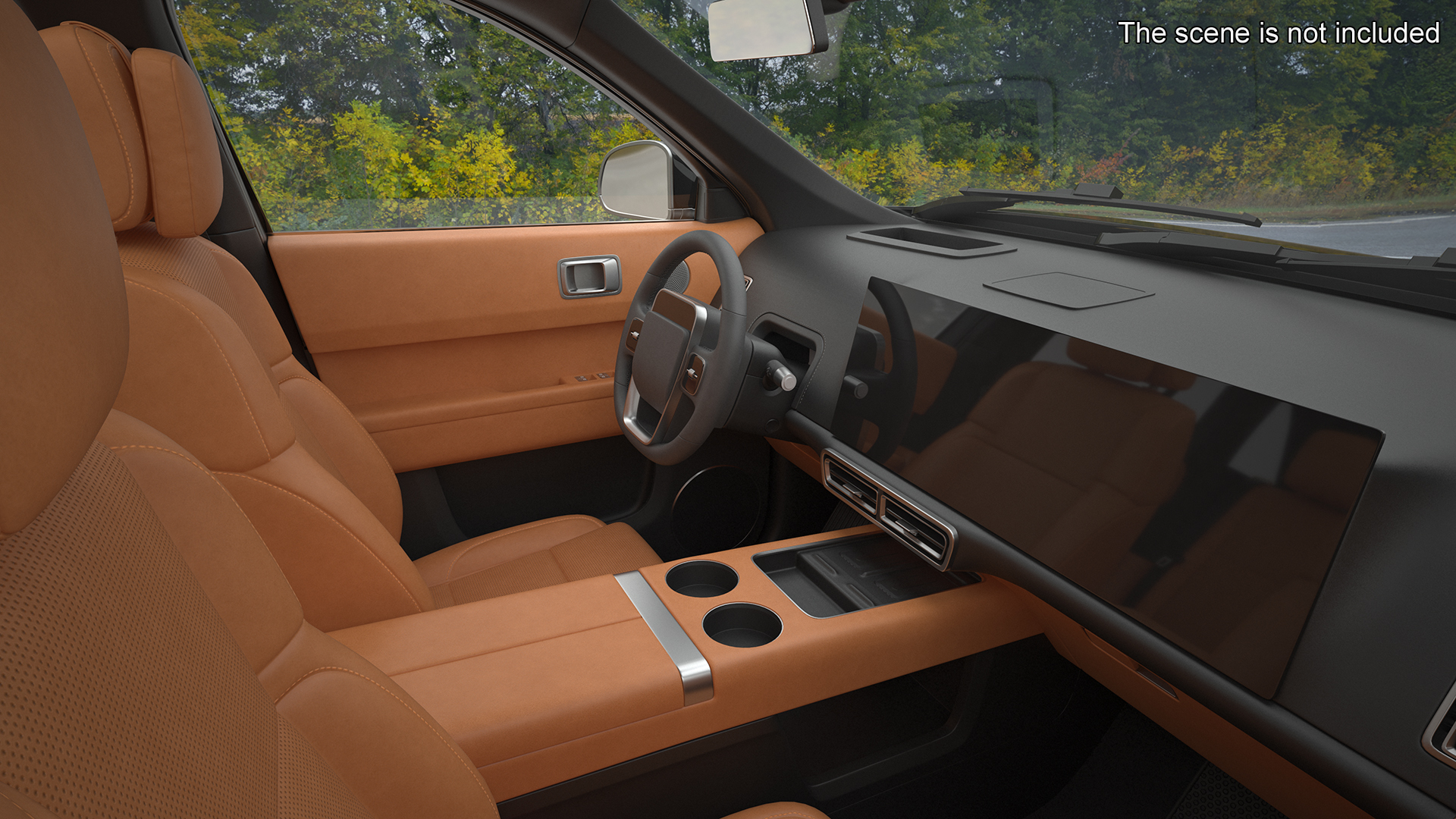 3D CUV Obsidian Black model