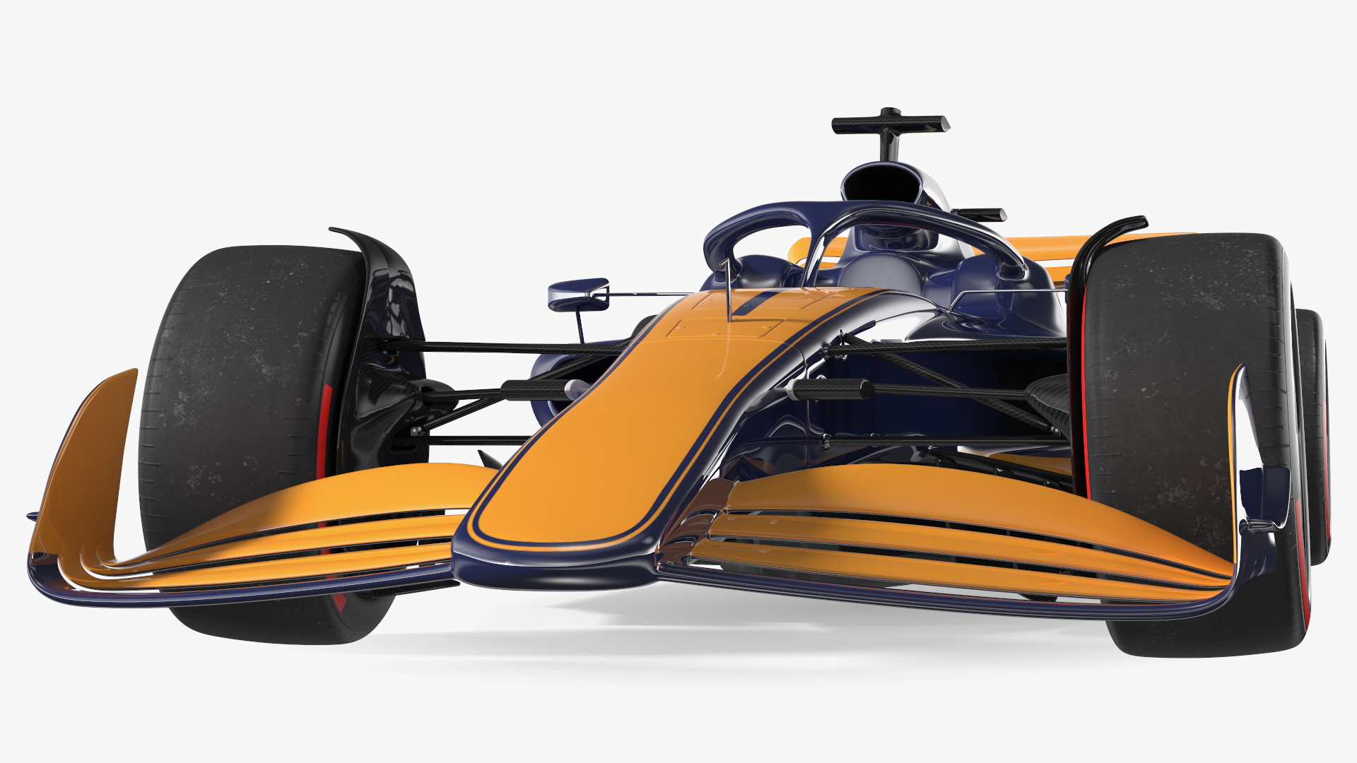 3D Open Wheel Racing Car