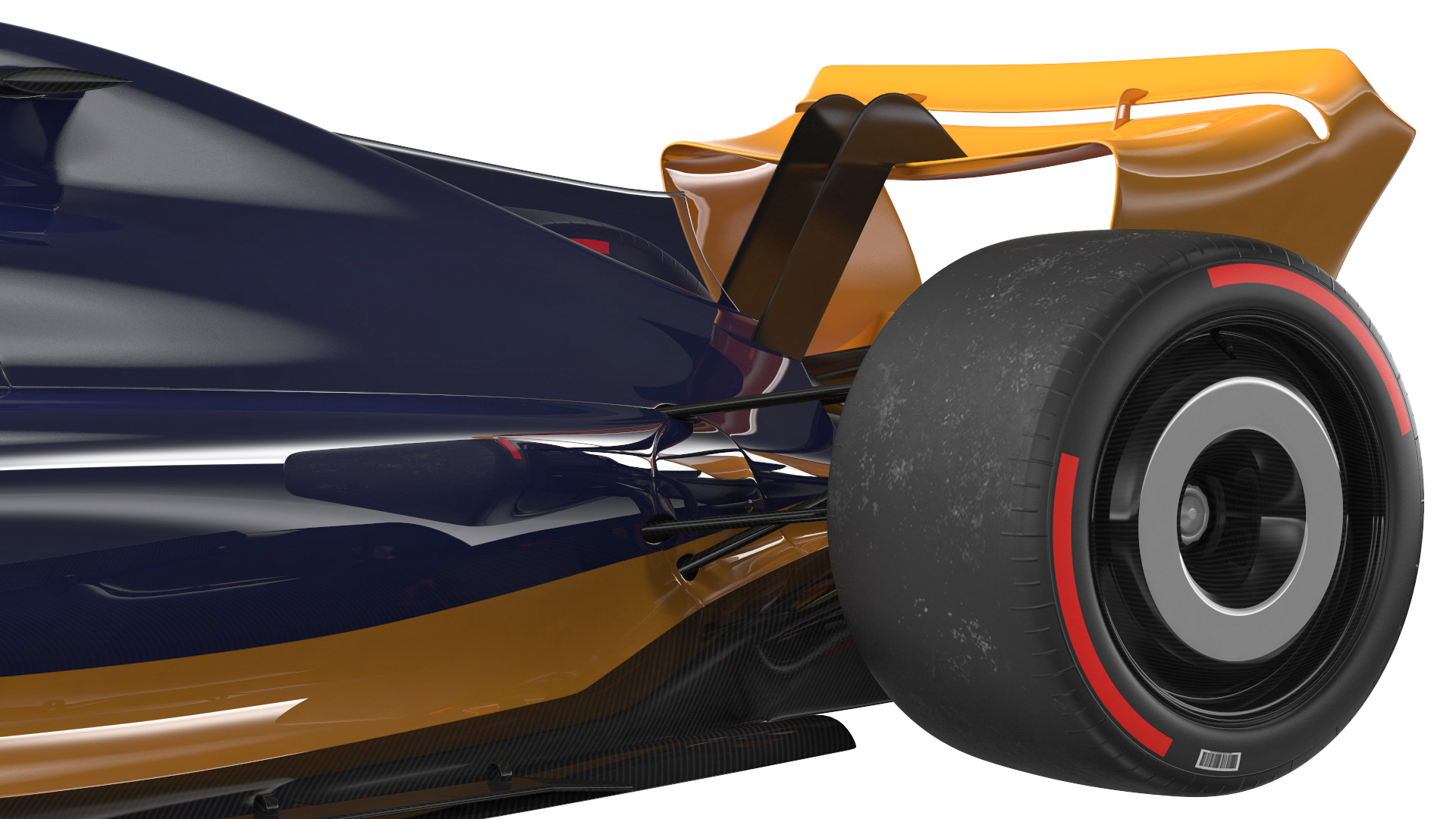 3D Open Wheel Racing Car